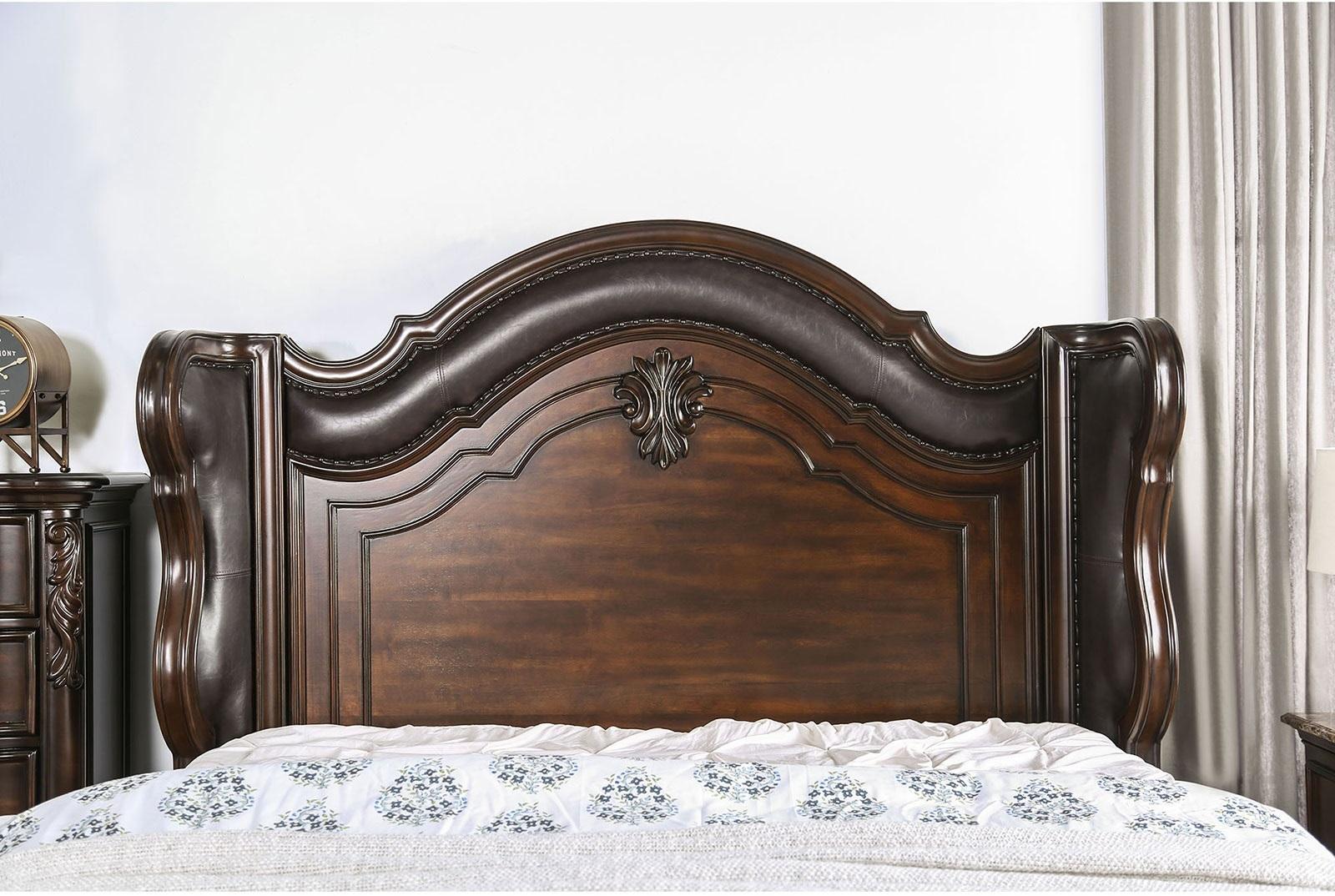 

    
Furniture of America CM7859-EK-3PC Arcturus Platform Bedroom Set Cherry CM7859-EK-3PC
