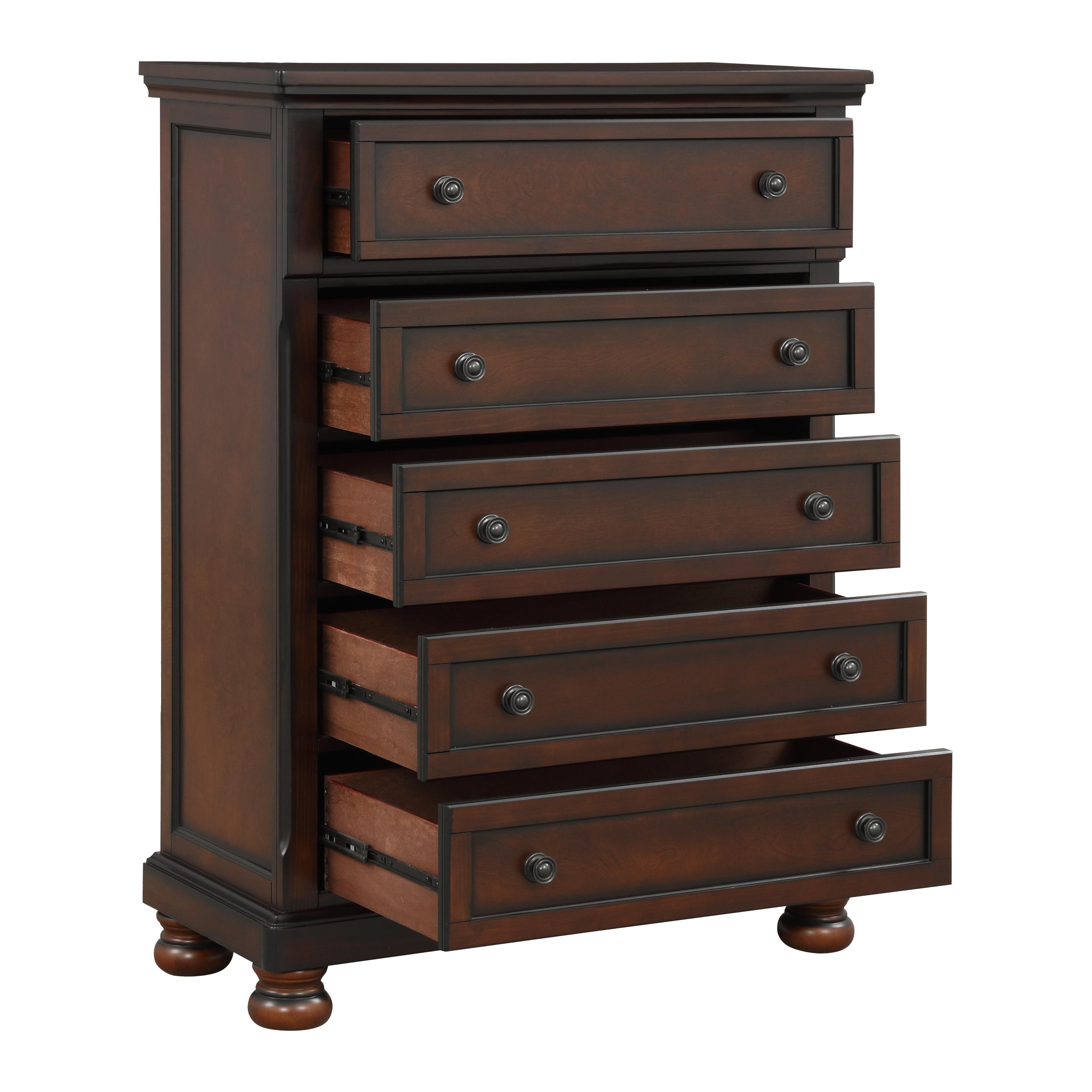 

    
Traditional Brown Cherry Wood Chest Homelegance 2159-9 Cumberland
