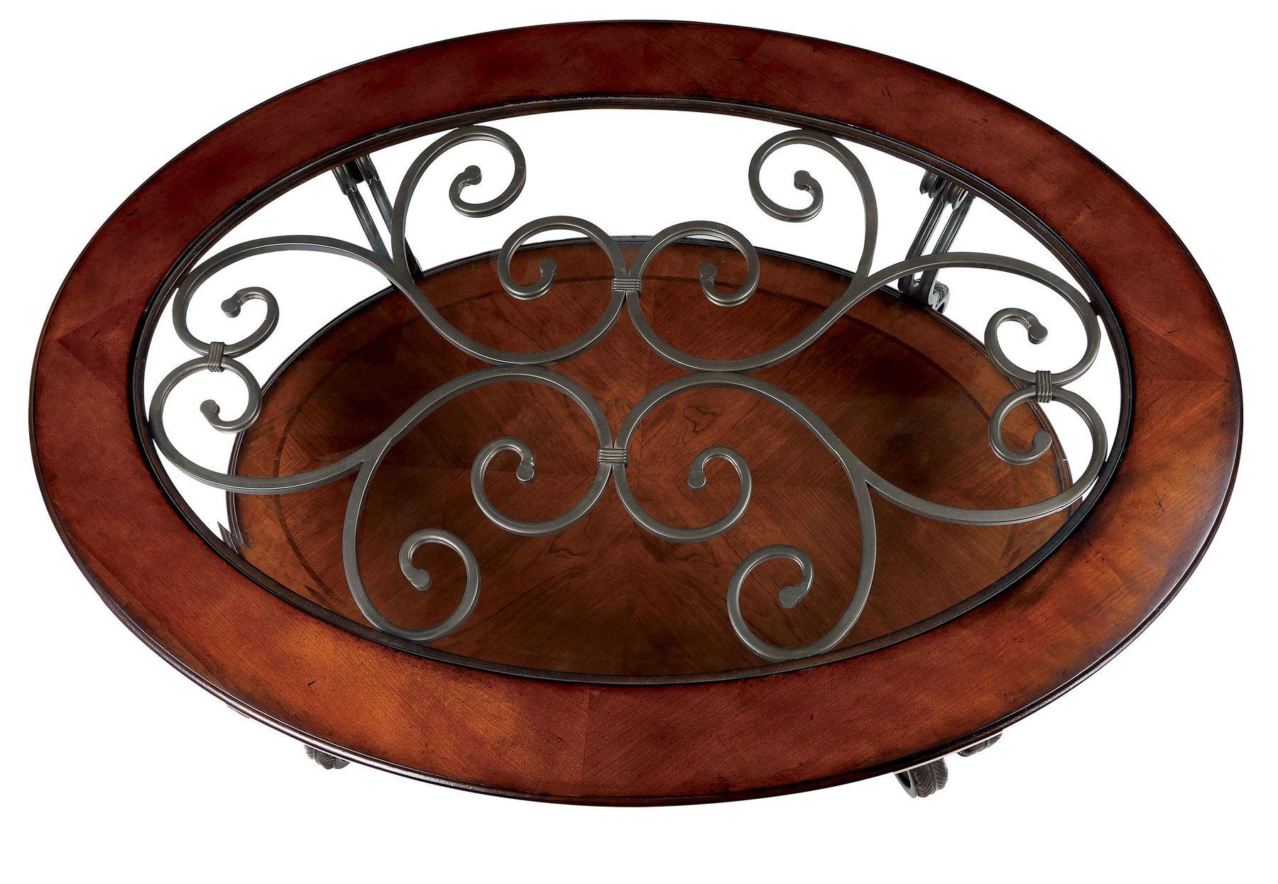 

    
 Order  Traditional Brown Cherry Wood Coffee Table Set 3pcs w/Side Table Furniture of America May
