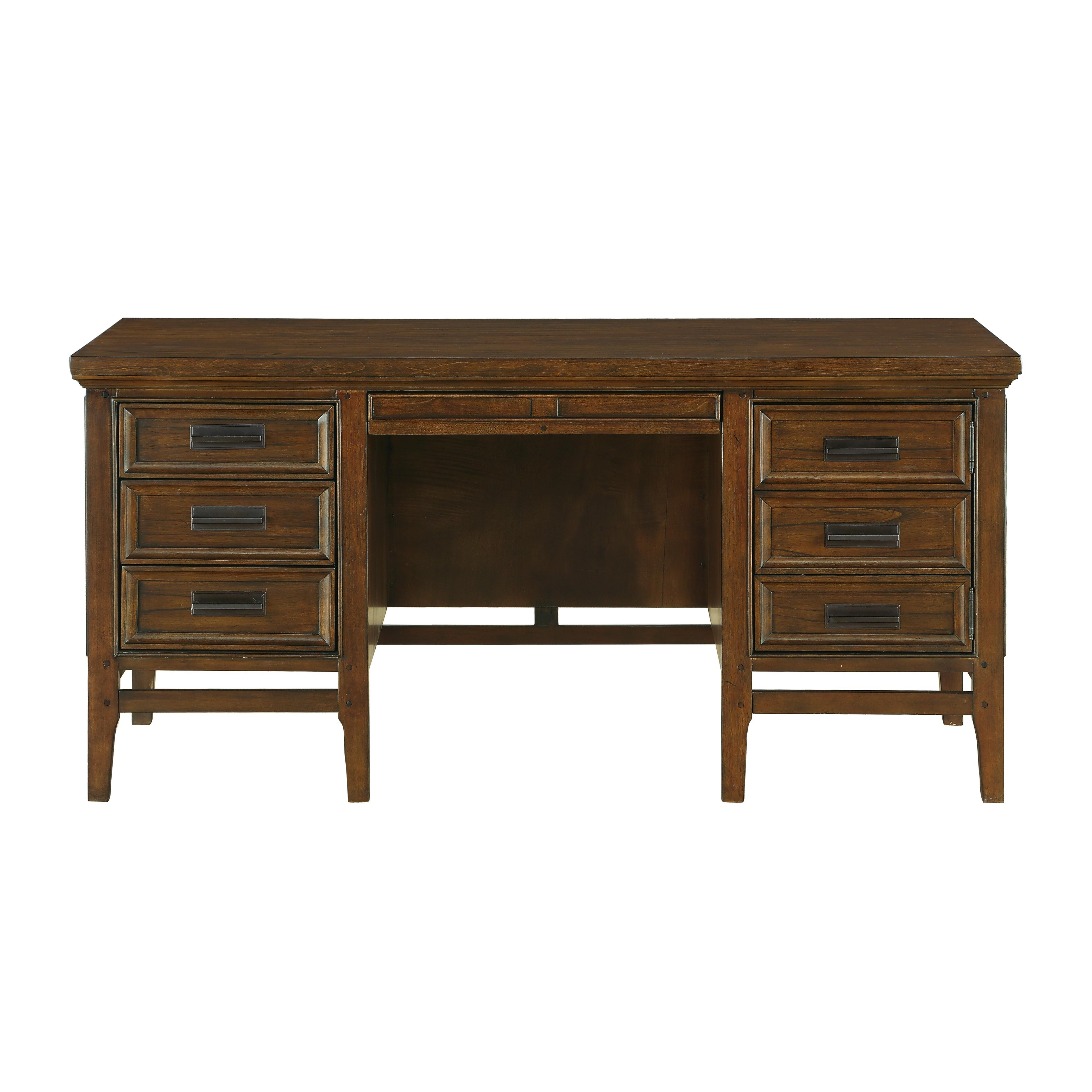 Traditional Executive Desk 1649-17 Frazier Park 1649-17 in Cherry 
