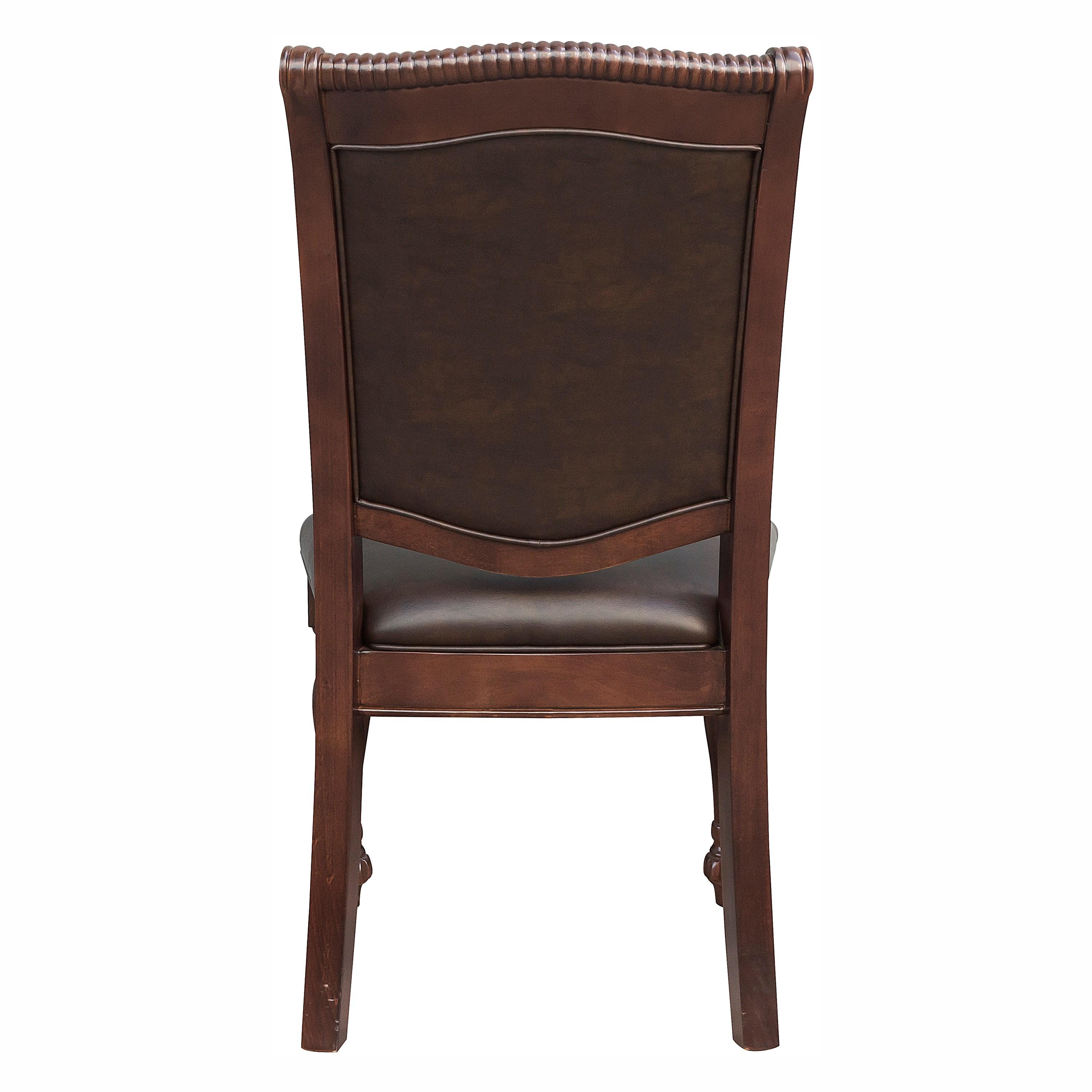 

                    
Homelegance 5473S Lordsburg Side Chair Set Cherry Faux Leather Purchase 
