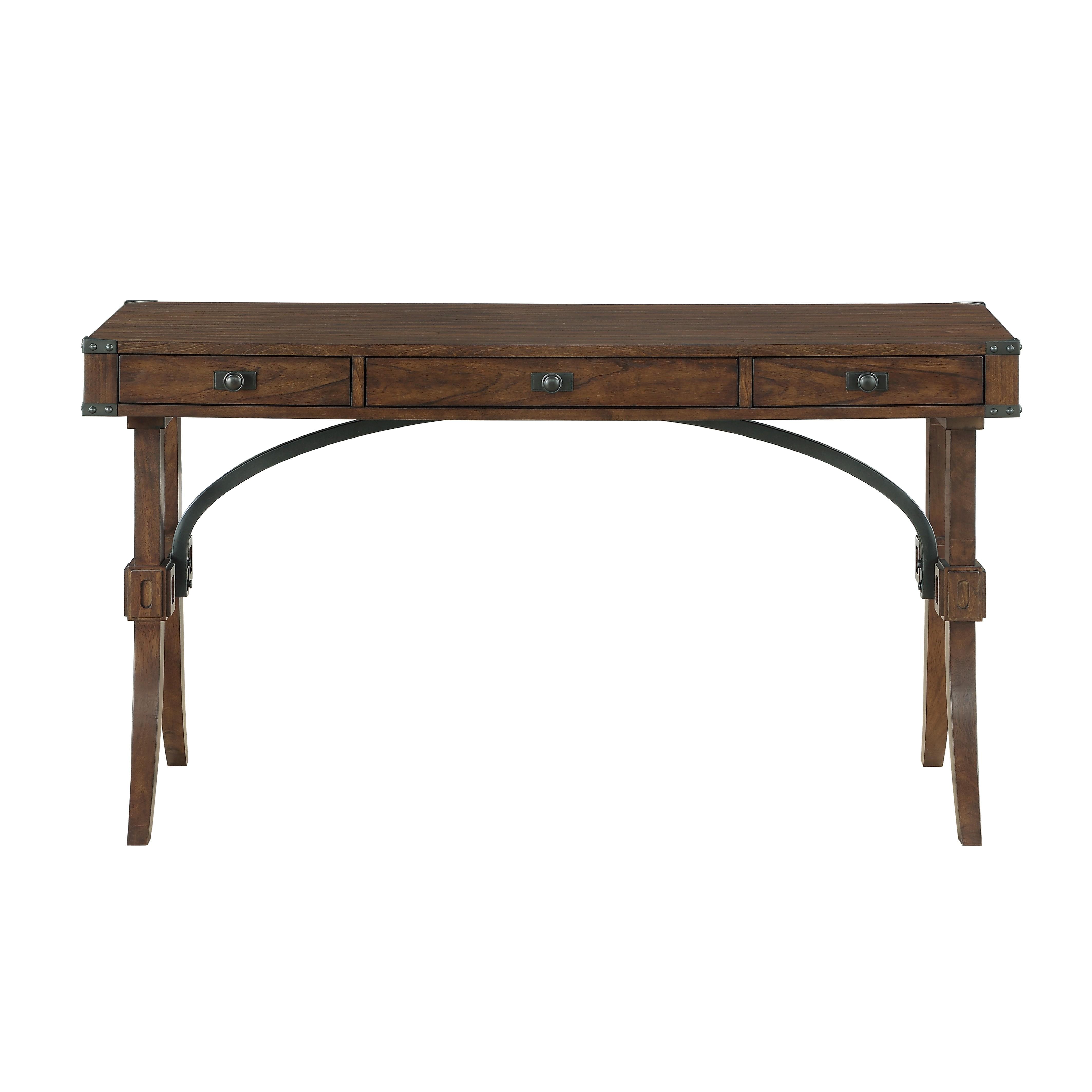 

    
Traditional Brown Cherry Wood Writing Desk Homelegance 1649-16 Frazier Park

