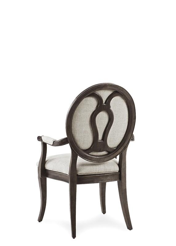 

    
a.r.t. furniture St. Germain Dining Arm Chair Brown/Light Gray 215203-set-2

