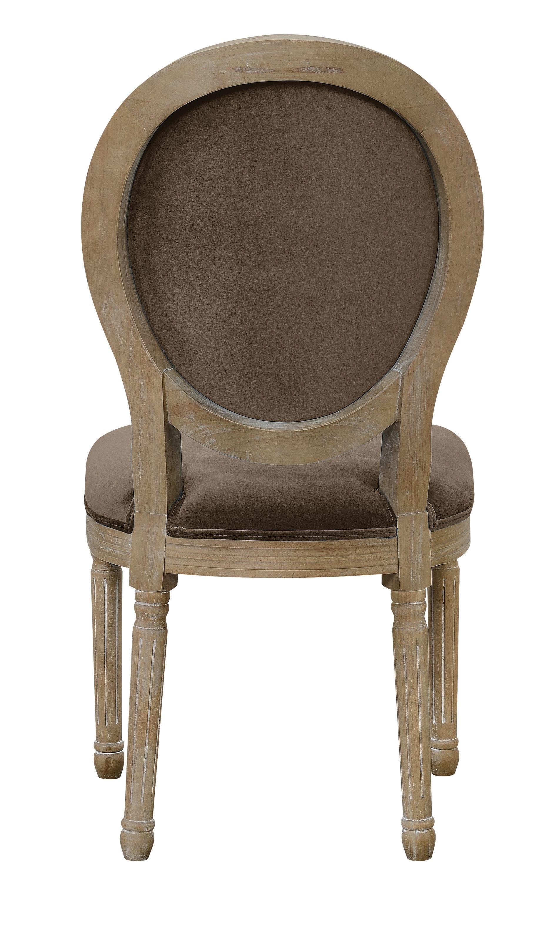 

        
Coaster Rhea Dining Chair Brown Fabric 021032439873

