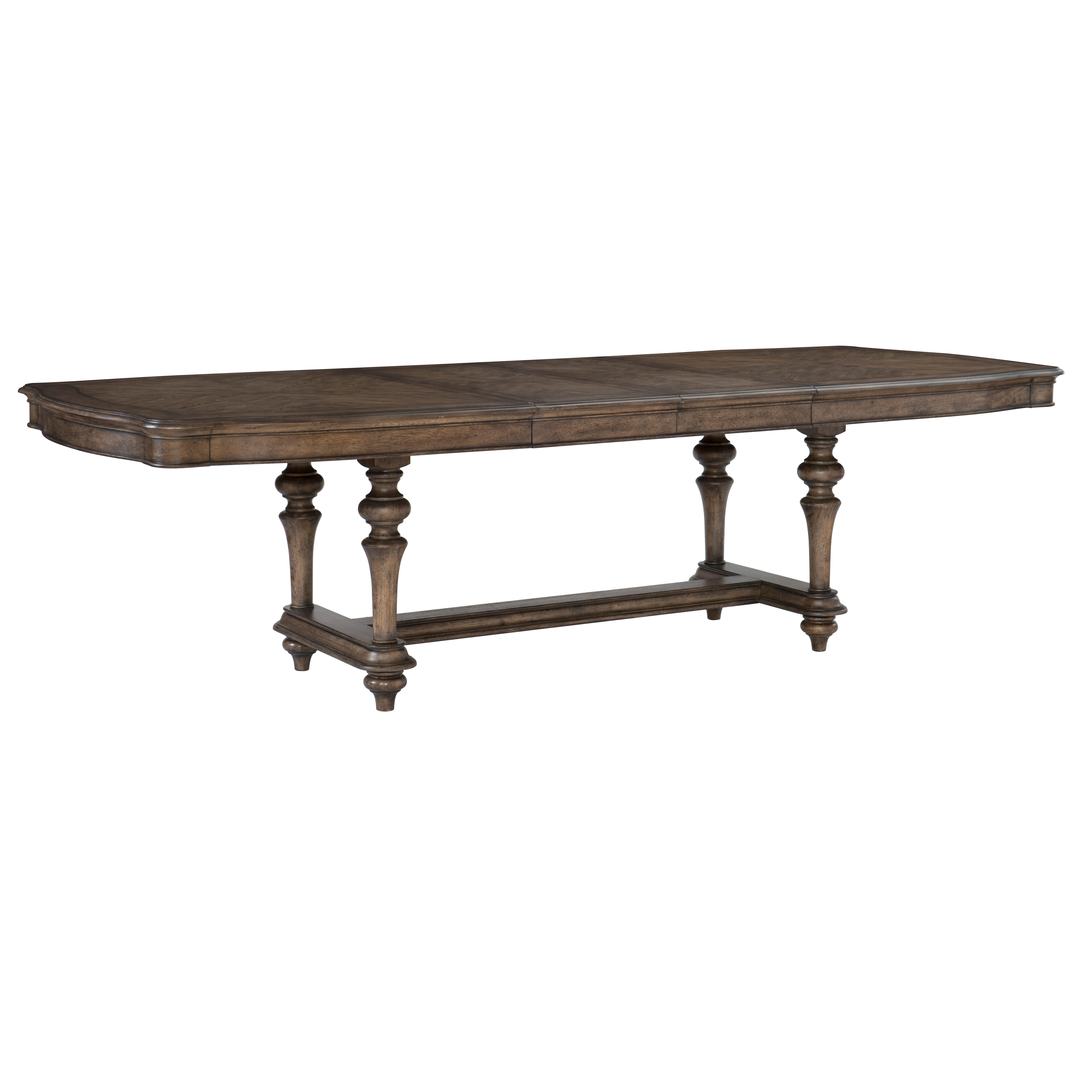 Traditional Dining Table 1682-108* Heath Court 1682-108* in Brown Oak 