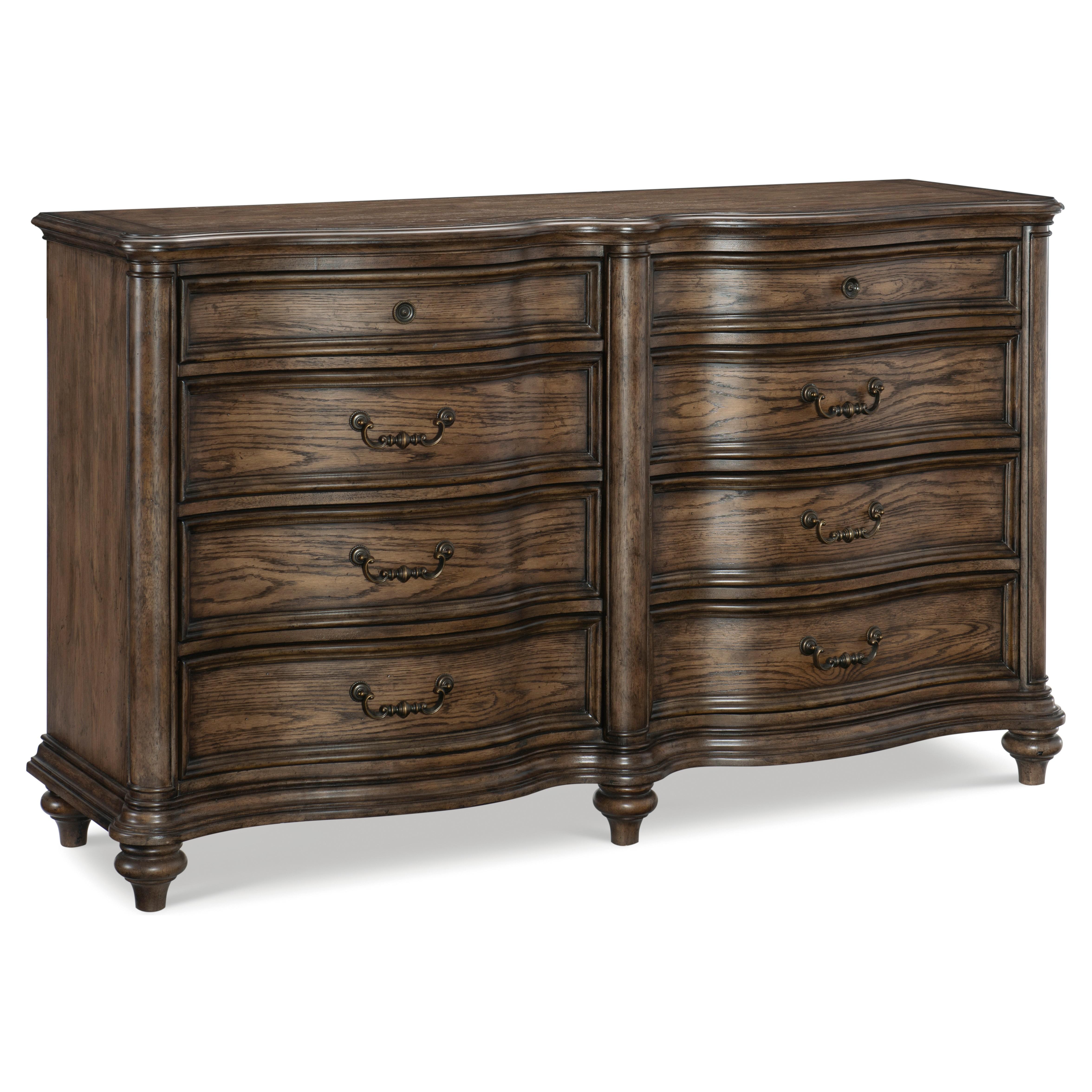 

    
Traditional Brown Oak Wood Dresser w/Mirror Homelegance 1682-5*6 Heath Court
