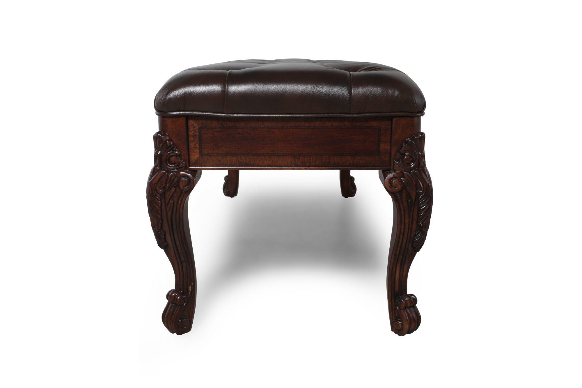 

                    
a.r.t. furniture Old World Bench Cherry/Brown Leather Purchase 

