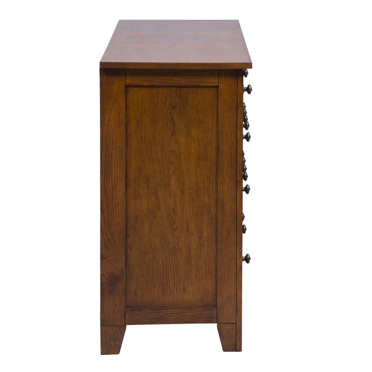 

        
Liberty Furniture Grandpas Cabin  (175-BR) Combo Dresser Combo Dresser Oak/Brown Matte Lacquer 00889932724693

