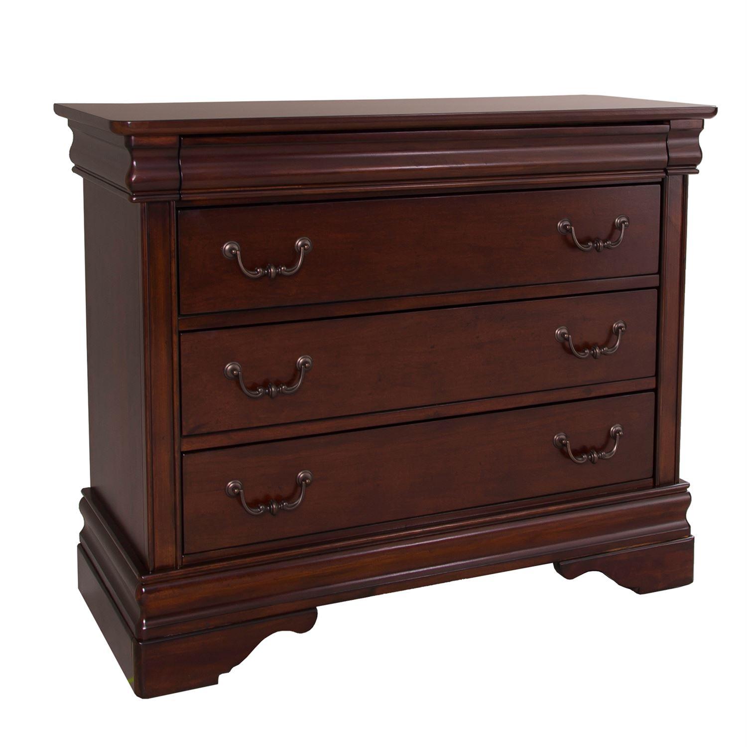 

    
Traditional Brown Wood Combo Dresser Carriage Court (709-YBR) Liberty Furniture
