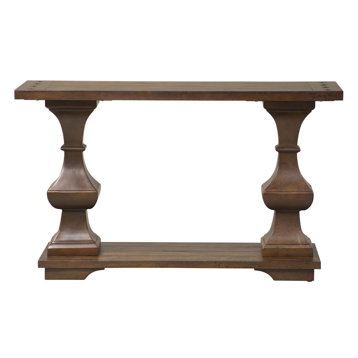 

    
Traditional Brown Wood Console Table Sedona (231-OT) Liberty Furniture
