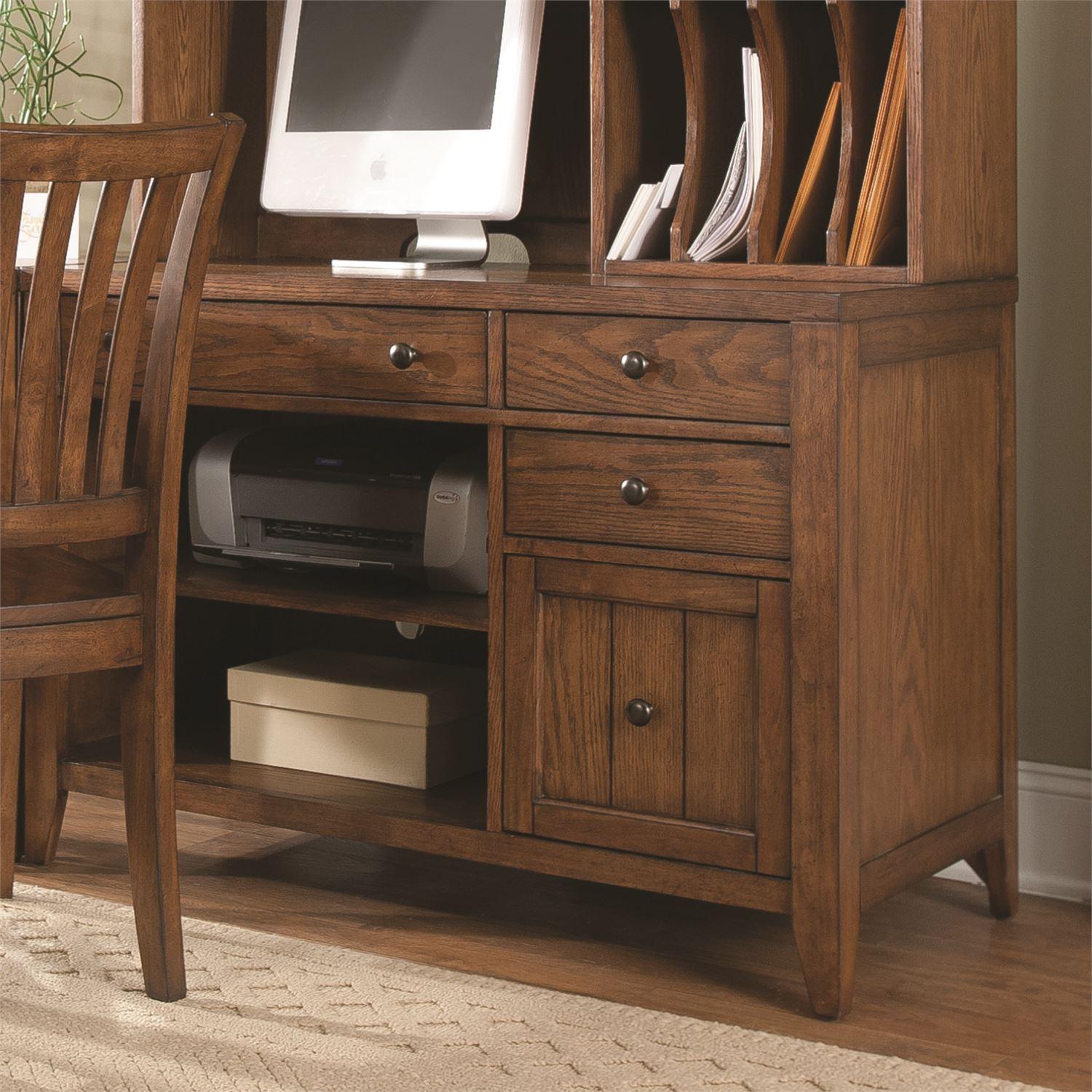 

    
Traditional Brown Wood Credenza Desk Hearthstone Ridge 382-HO121 Liberty Furniture
