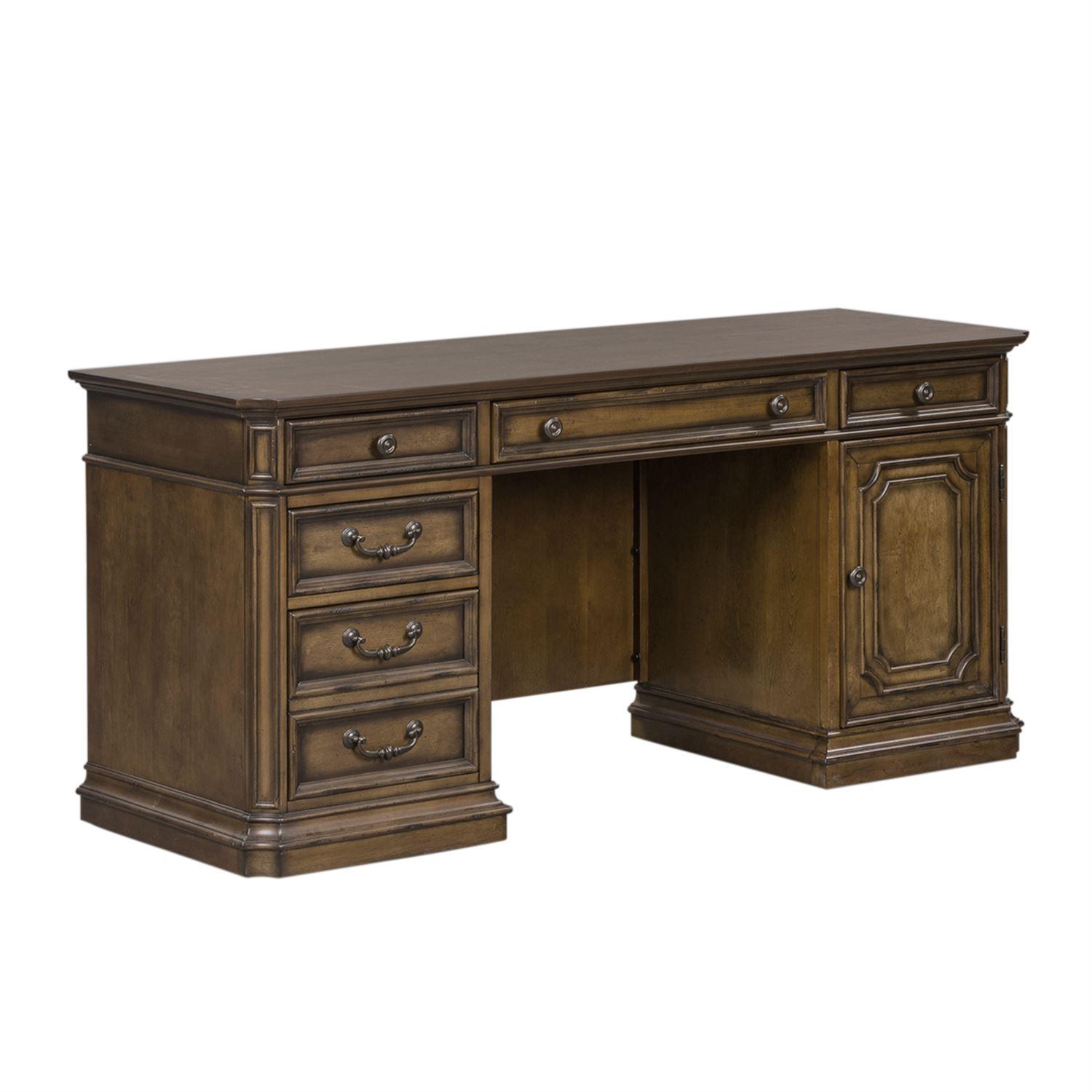 

    
Liberty Furniture Amelia  (487-HOJ) Credenza Desk Credenza Desk Brown 487-HOJ-CS
