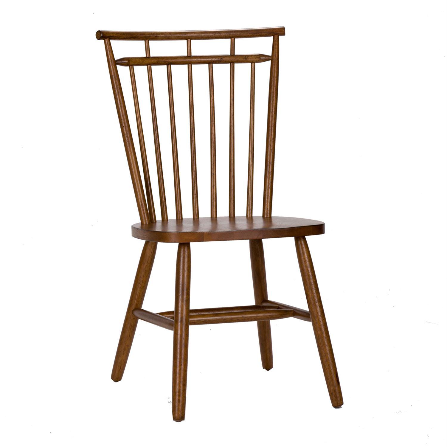 

    
Traditional Brown Wood Dining Side Chair 38-C4000S Liberty Furniture
