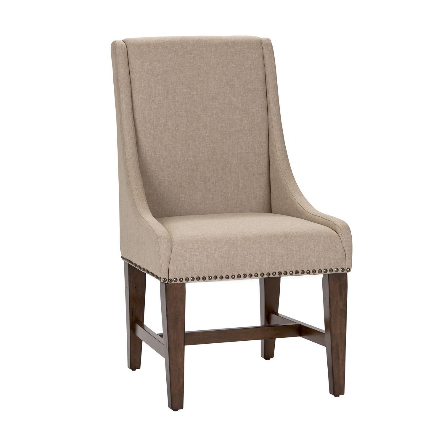 Traditional Dining Side Chair Armand  (242-DR) Dining Side Chair 242-C6501S in Brown 