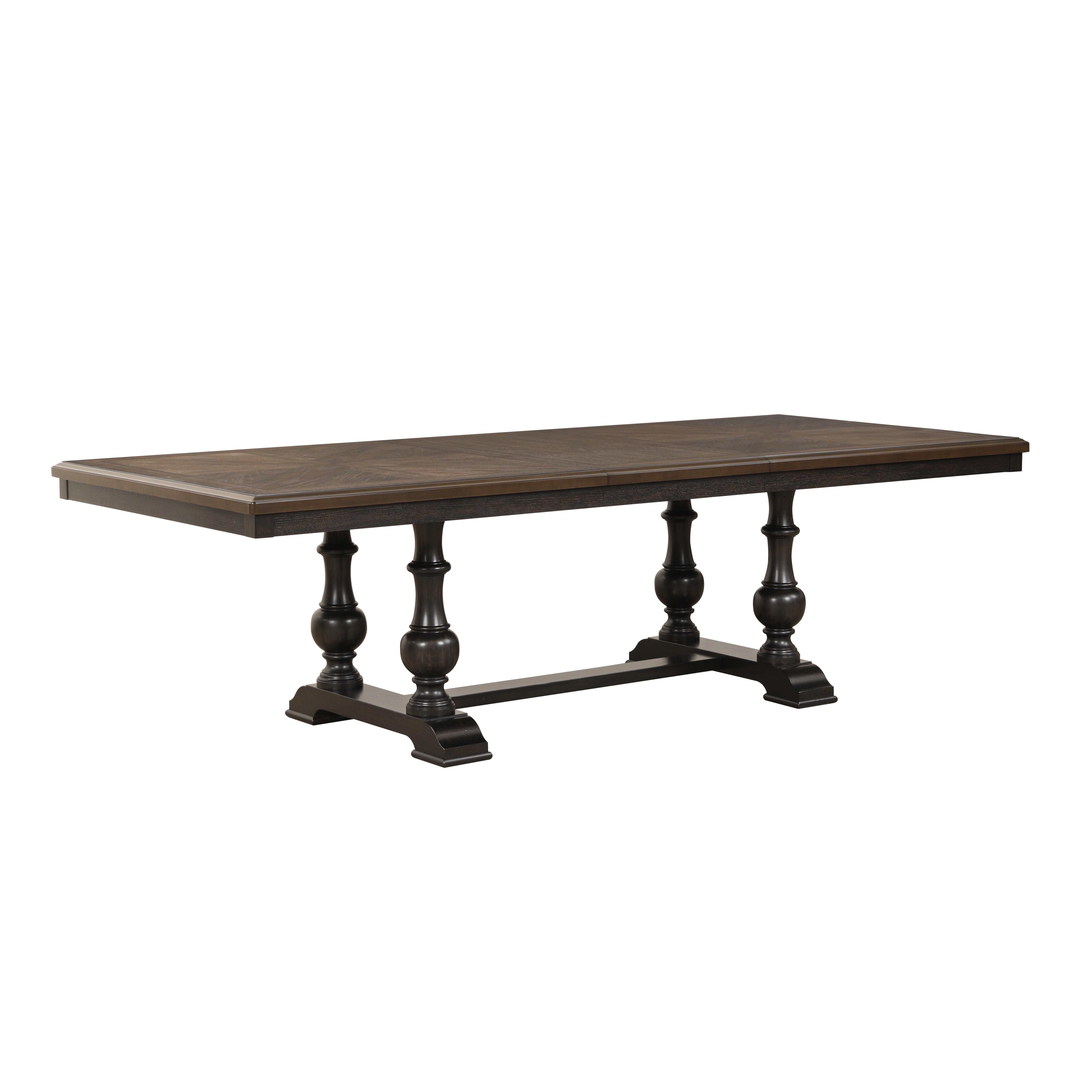 

    
Traditional Brown Wood Dining Table Homelegance 5703-104* Stonington

