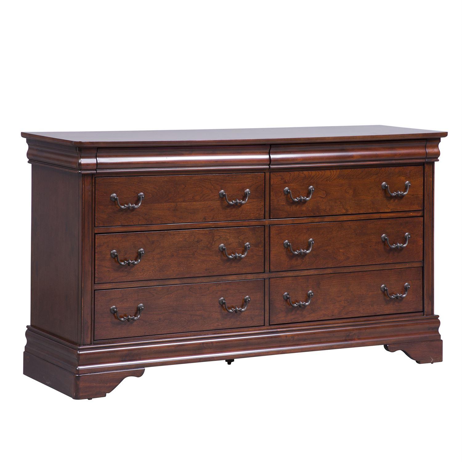 

    
Liberty Furniture Carriage Court  (709-BR) Double Dresser Double Dresser Brown 709-BR31

