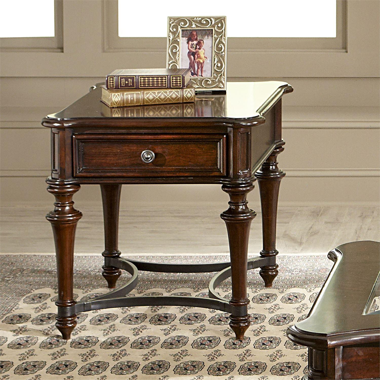 

    
Traditional Brown Wood End Table 720-OT1020 Liberty Furniture
