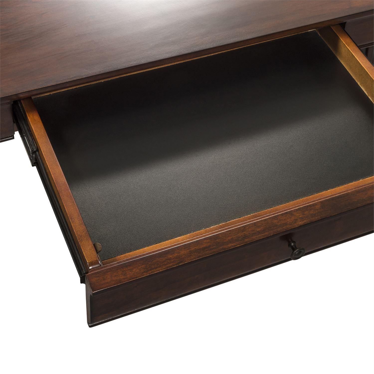 

    
378-HO-4DS Rustic Cherry Finish Wood Executive Desk Set 4Pcs Brookview (378-HO) Liberty Furniture
