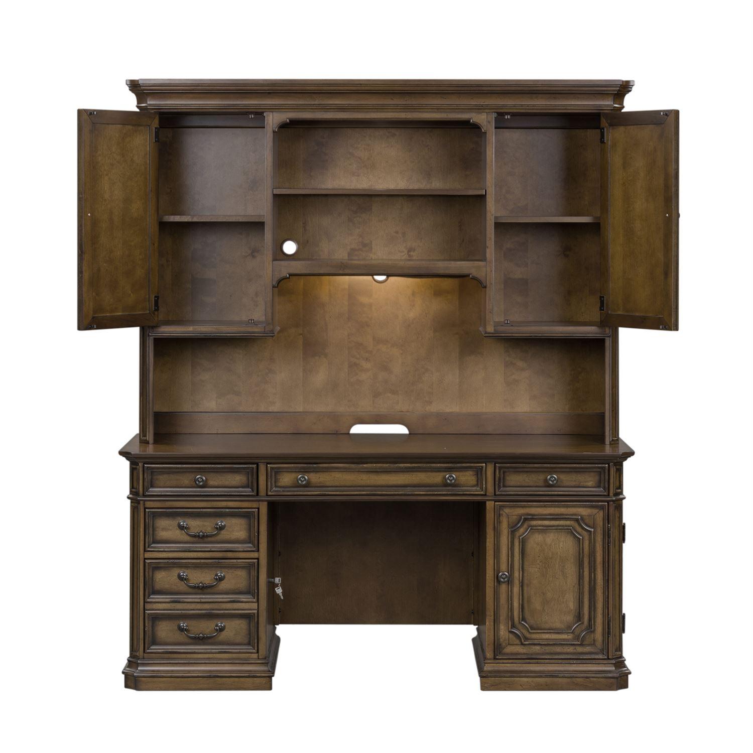 

    
Liberty Furniture Amelia  (487-HOJ) Executive Desk Executive Desk Brown 487-HOJ-JEC
