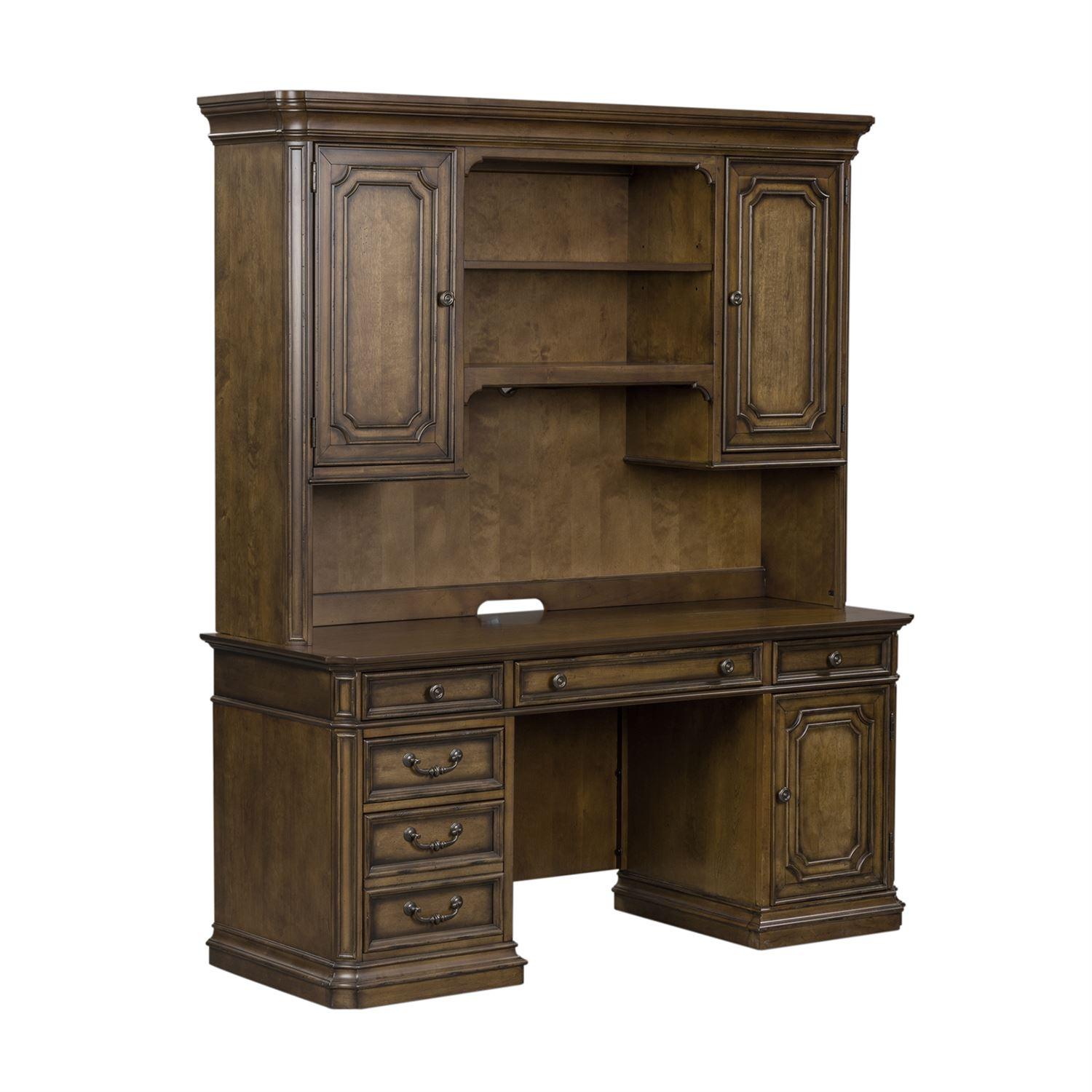 

                    
Liberty Furniture Amelia  (487-HOJ) Executive Desk Executive Desk Brown  Purchase 
