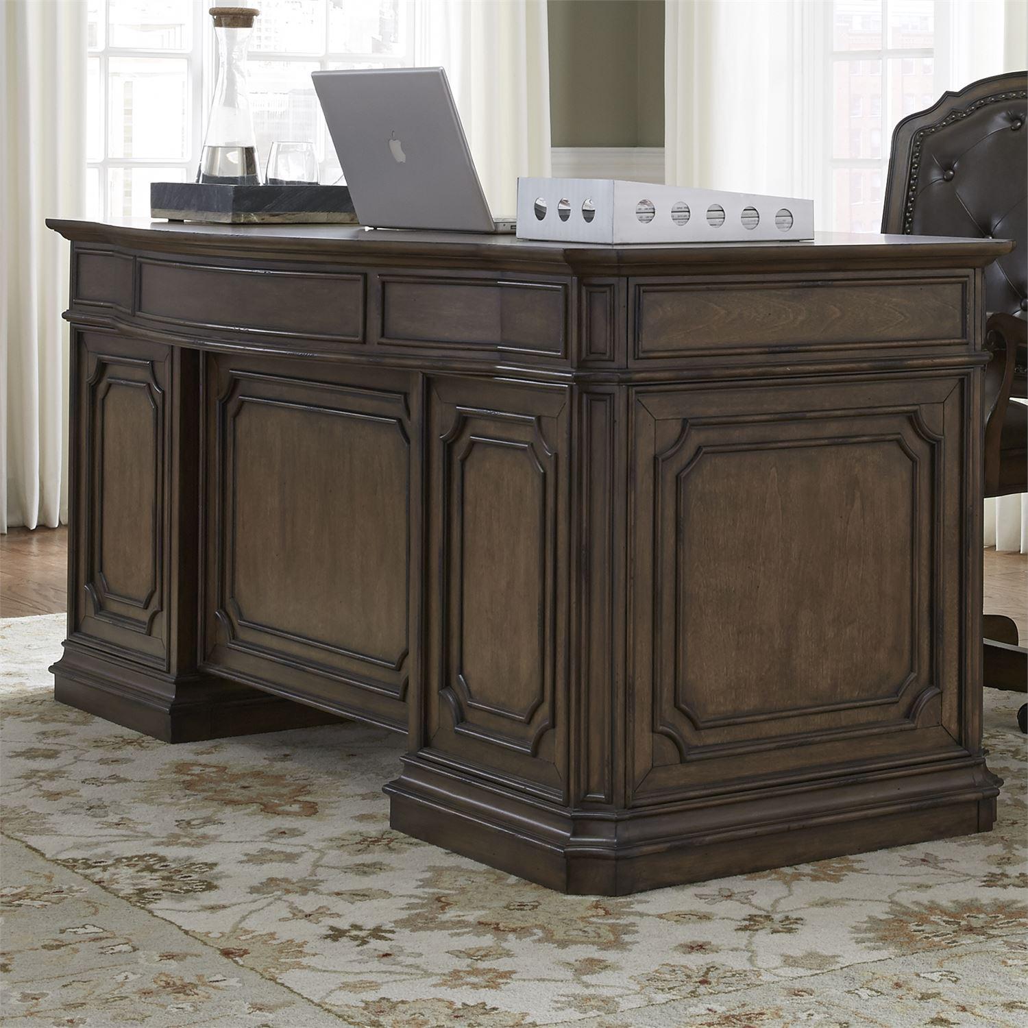 Liberty Furniture Amelia  (487-HOJ) Executive Desk Executive Desk