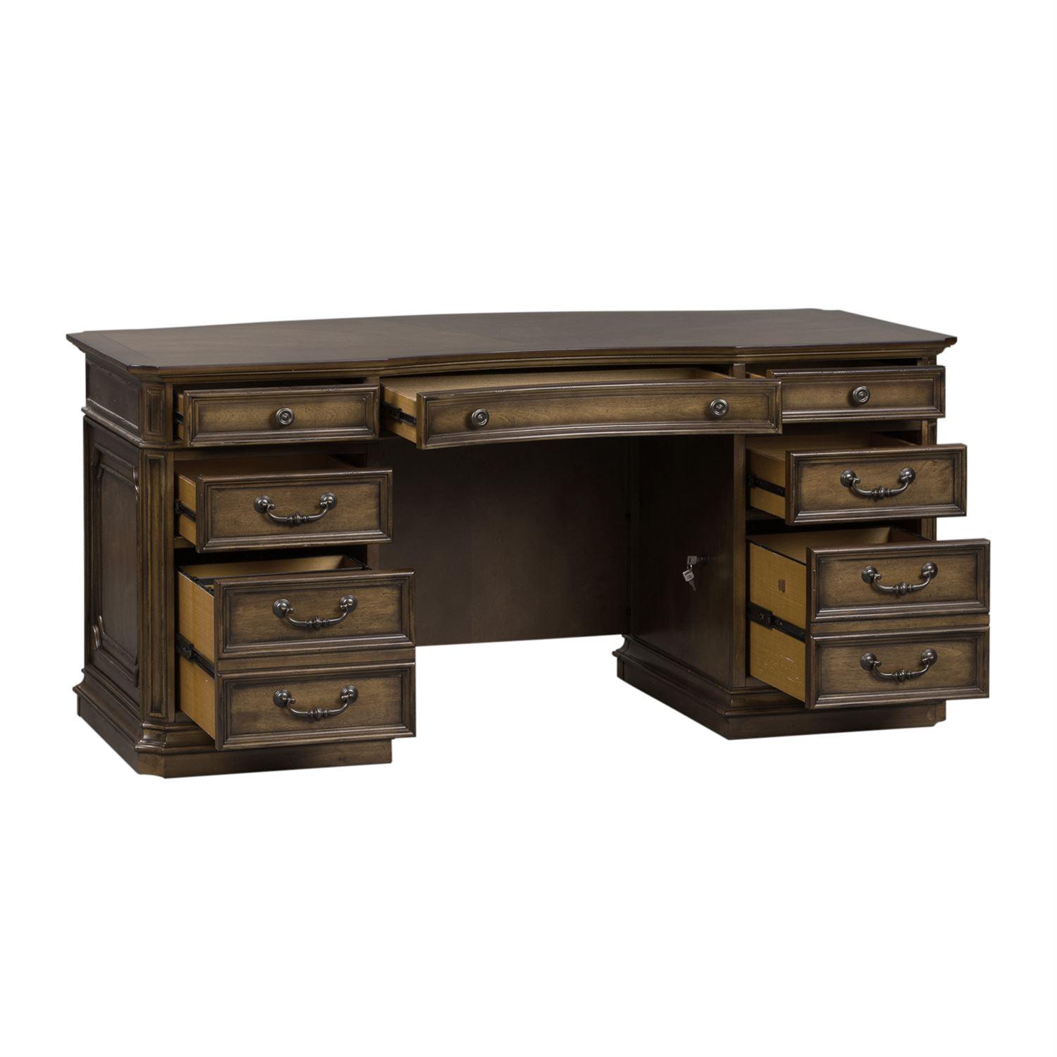

                    
Liberty Furniture Amelia  (487-HOJ) Executive Desk Executive Desk Brown  Purchase 
