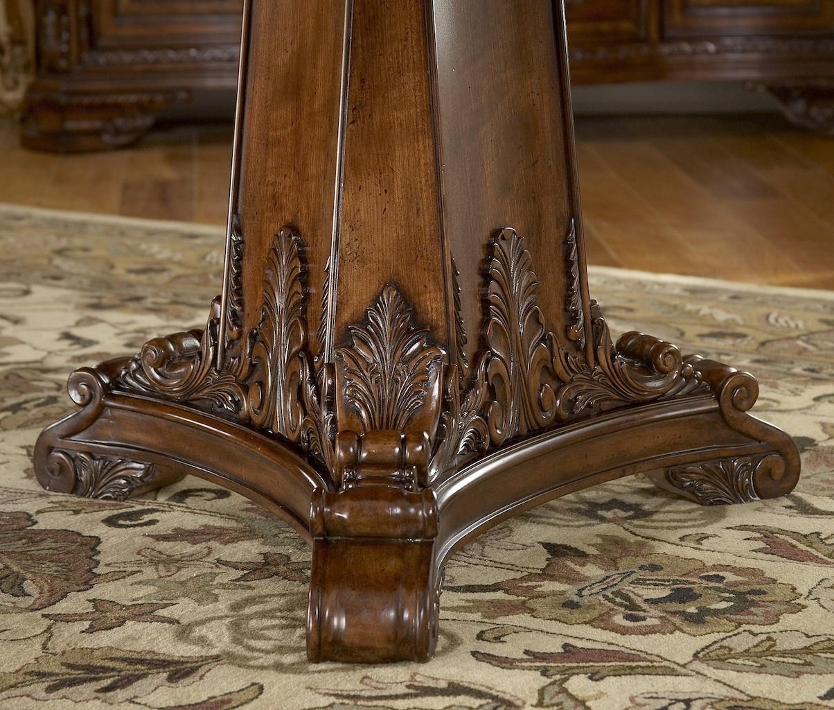 

                    
a.r.t. furniture Old World Pedestal Table Cherry/Brown Lacquer Purchase 
