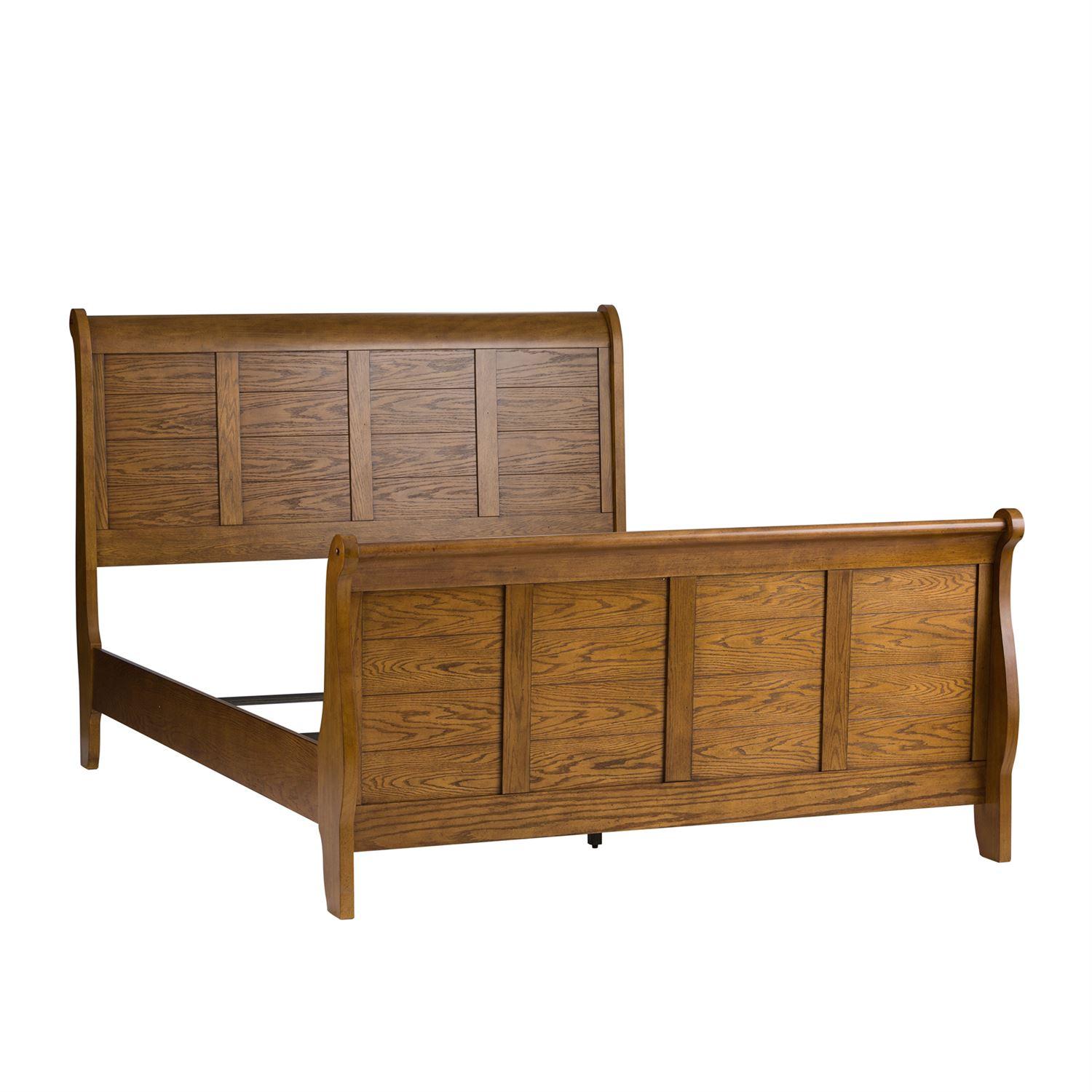 

    
Liberty Furniture Grandpas Cabin  (175-BR) Sleigh Bed Sleigh Bed Oak/Brown 175-BR-QSL
