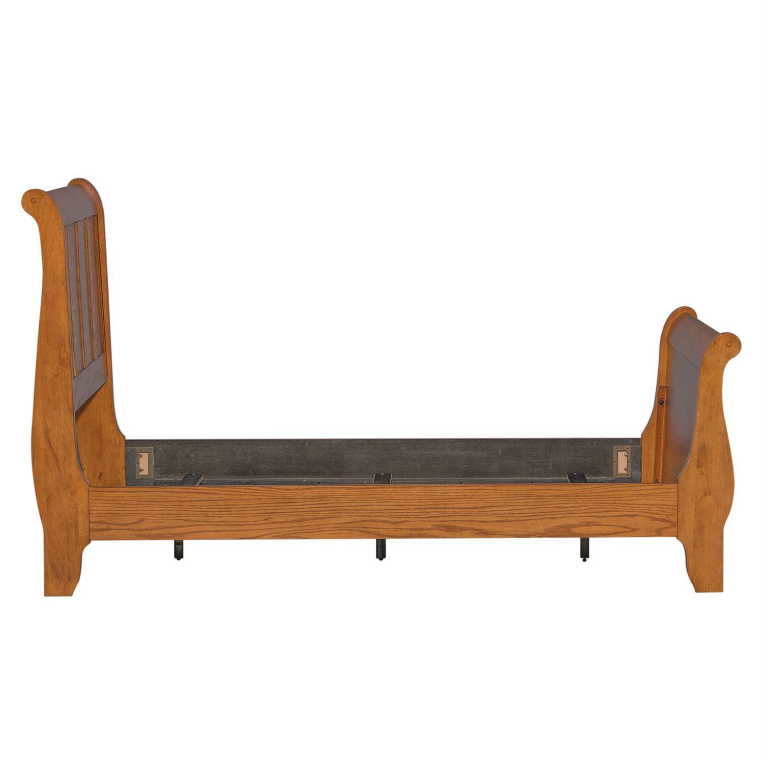 

        
Liberty Furniture Grandpas Cabin  (175-YBR) Sleigh Bed Sleigh Bed Oak/Brown Matte Lacquer 00839688008752
