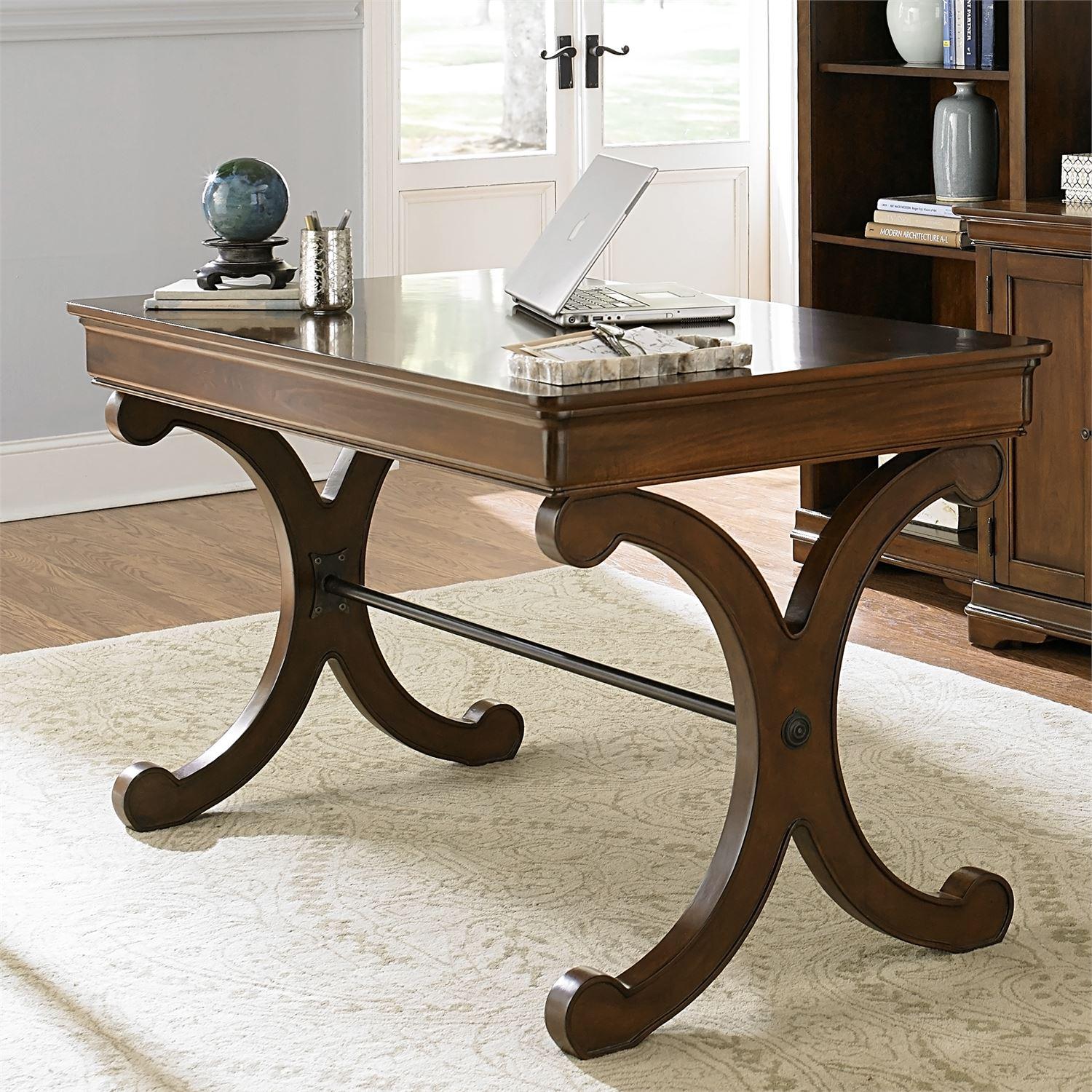 

    
Traditional Brown Wood Writing Desk 378-HO107 Liberty Furniture
