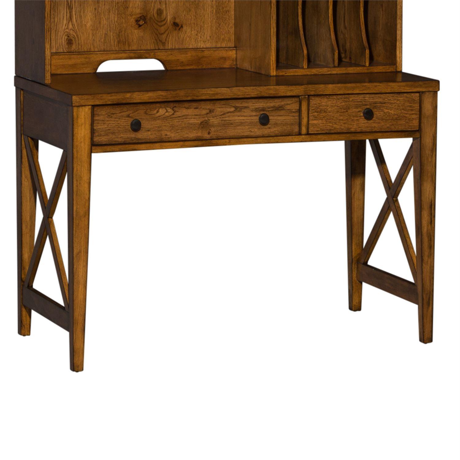 

    
Liberty Furniture Hearthstone  (382-HO) Writing Desk Writing Desk Brown 382-HO111
