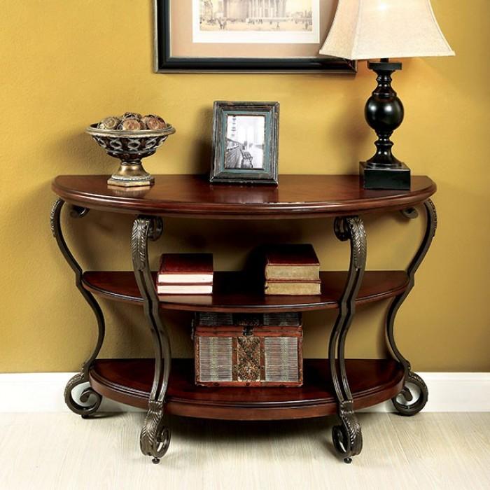 

                    
Buy Traditional Burgundy Solid Wood Living Room Set 6PCS Furniture of America Sassari/May SM6447-SF-S-6PCS
