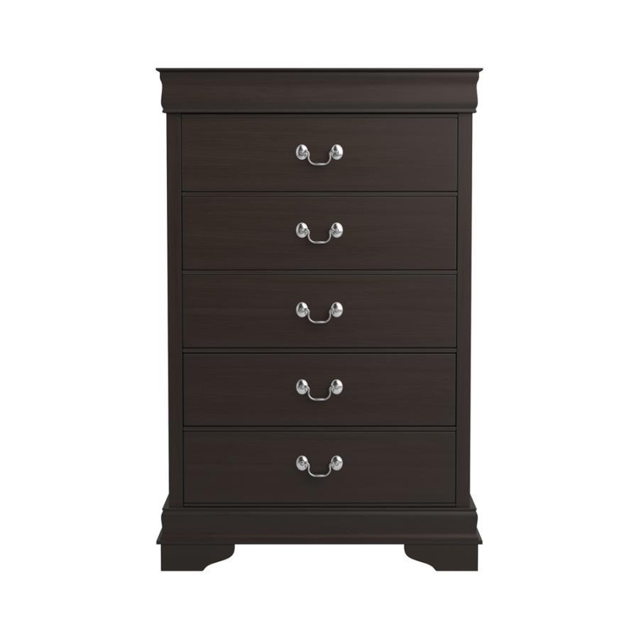 Traditional Chest 202415 Louis Philippe 202415 in Cappuccino 