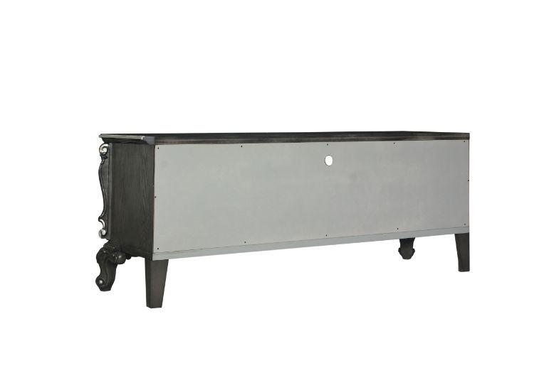 

                    
Buy Traditional Charcoal Wood TV Stand Acme House Delphine 91988-TS

