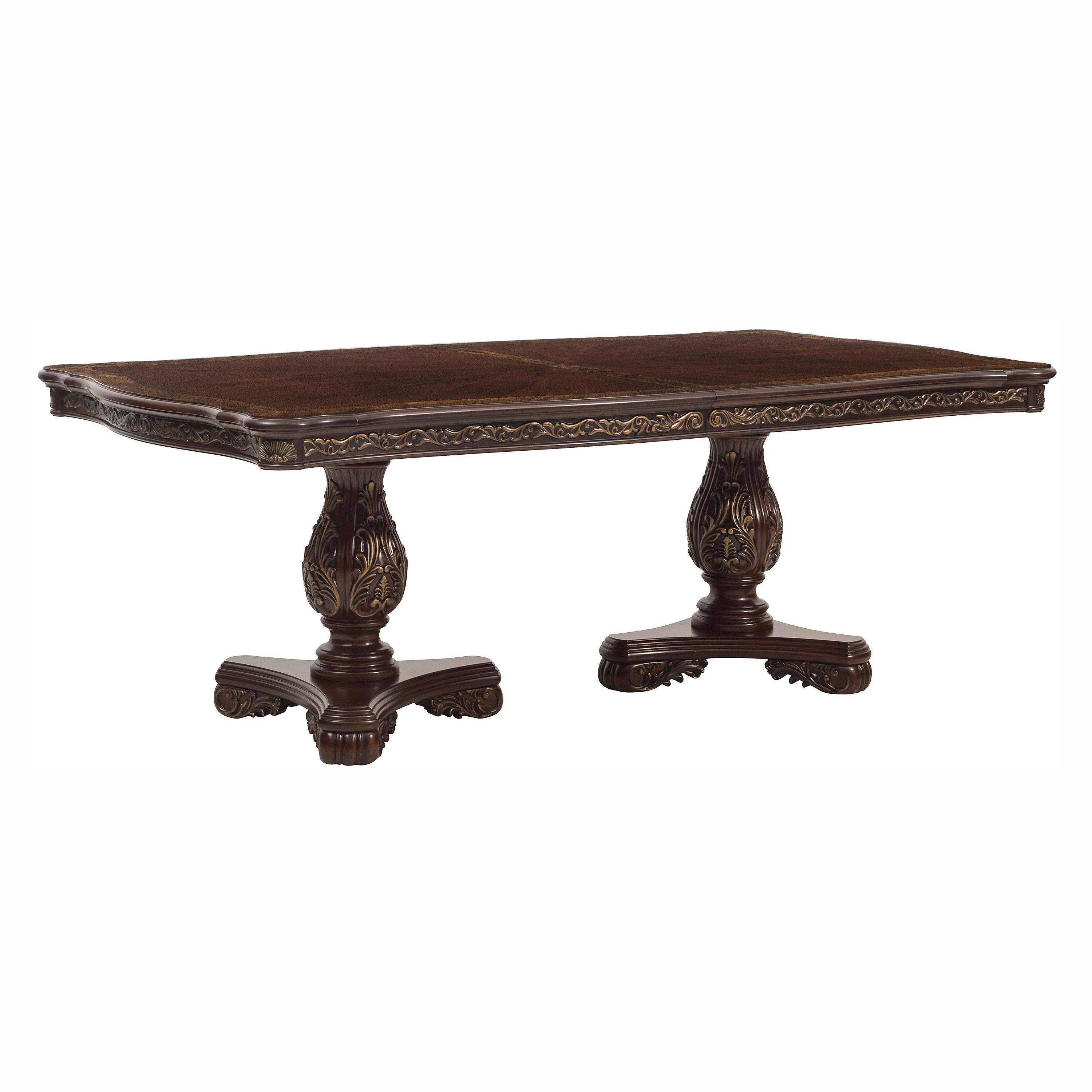 Traditional Dining Table 2243-114* Deryn Park 2243-114* in Cherry 