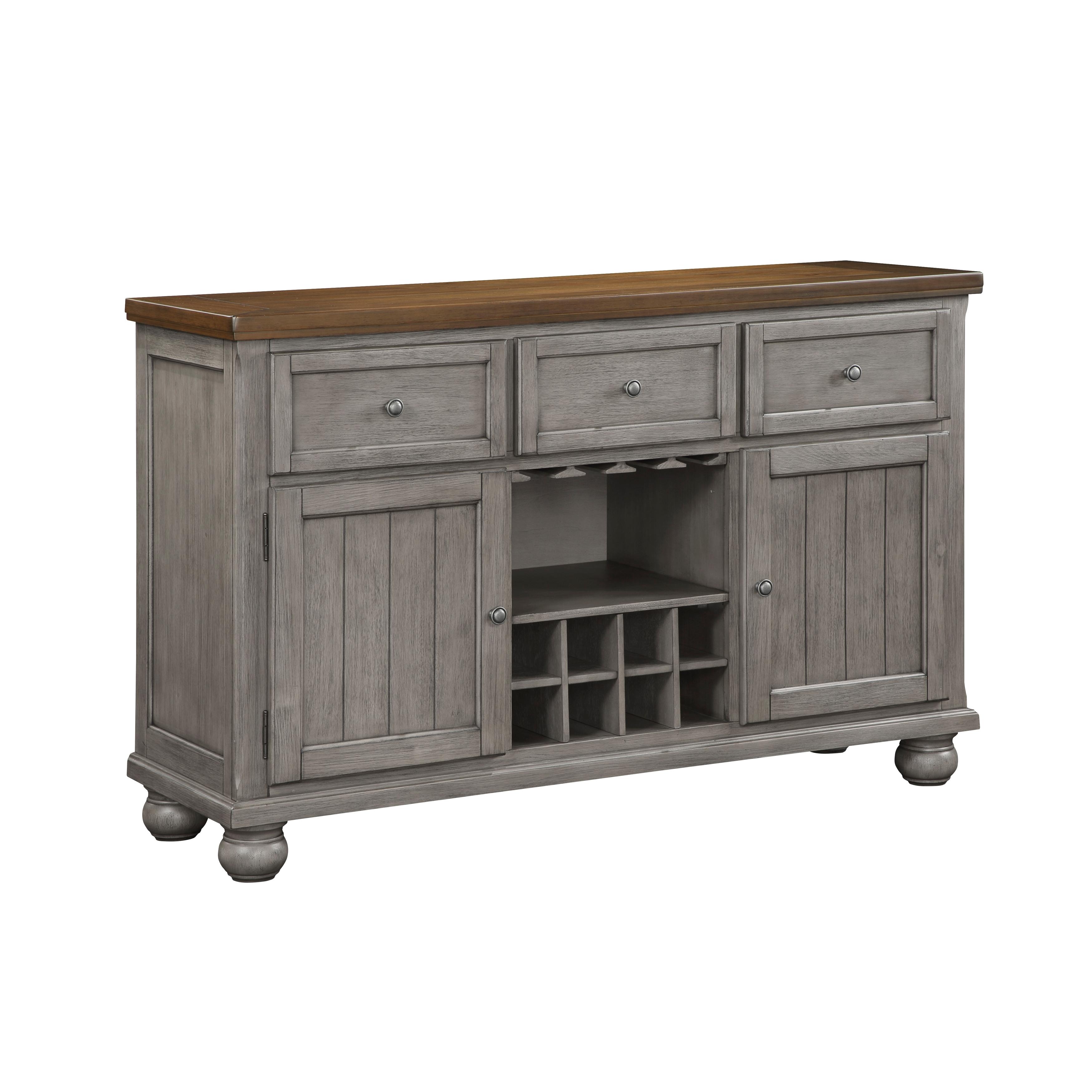 

    
Traditional Gray Wood Server Homelegance Tigard Collection 5761GY-40-S

