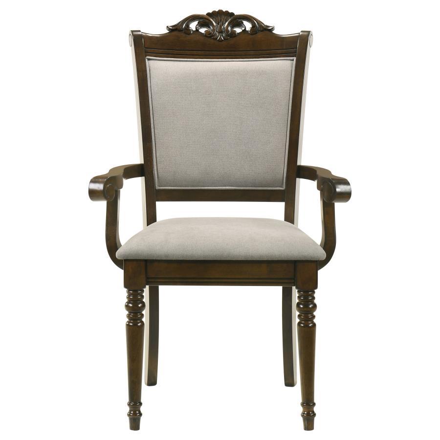 

                    
Coaster Willowbrook Dining Arm Chair Set 2PCS 108113-AC-2PCS Dining Arm Chair Set Chestnut/Gray Polyester Purchase 
