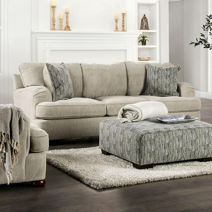 

    
Traditional Cream Solid Wood Sofa Furniture of America Salisbury SM5409-SF-S
