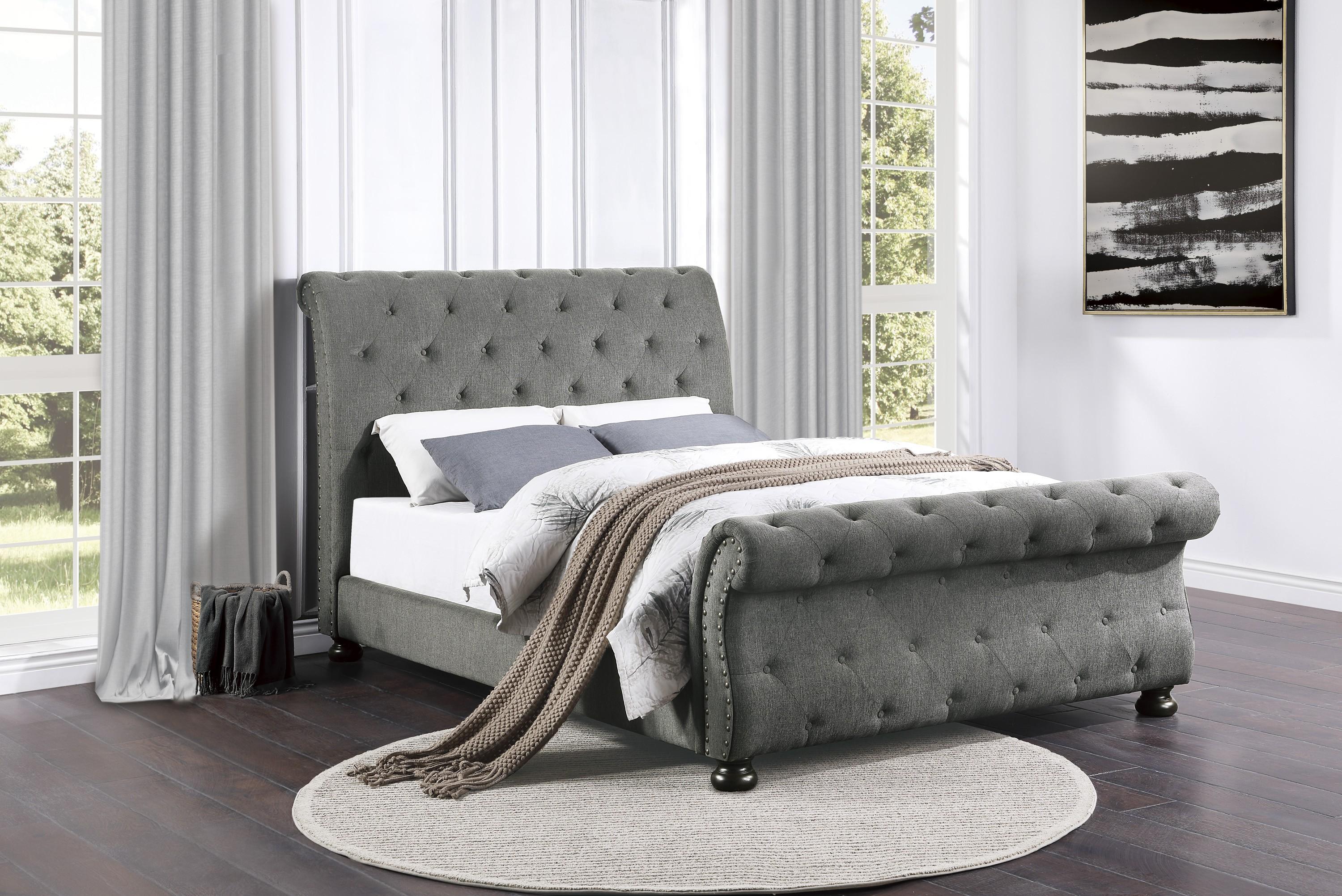 

    
1549GY-1* Homelegance Bed
