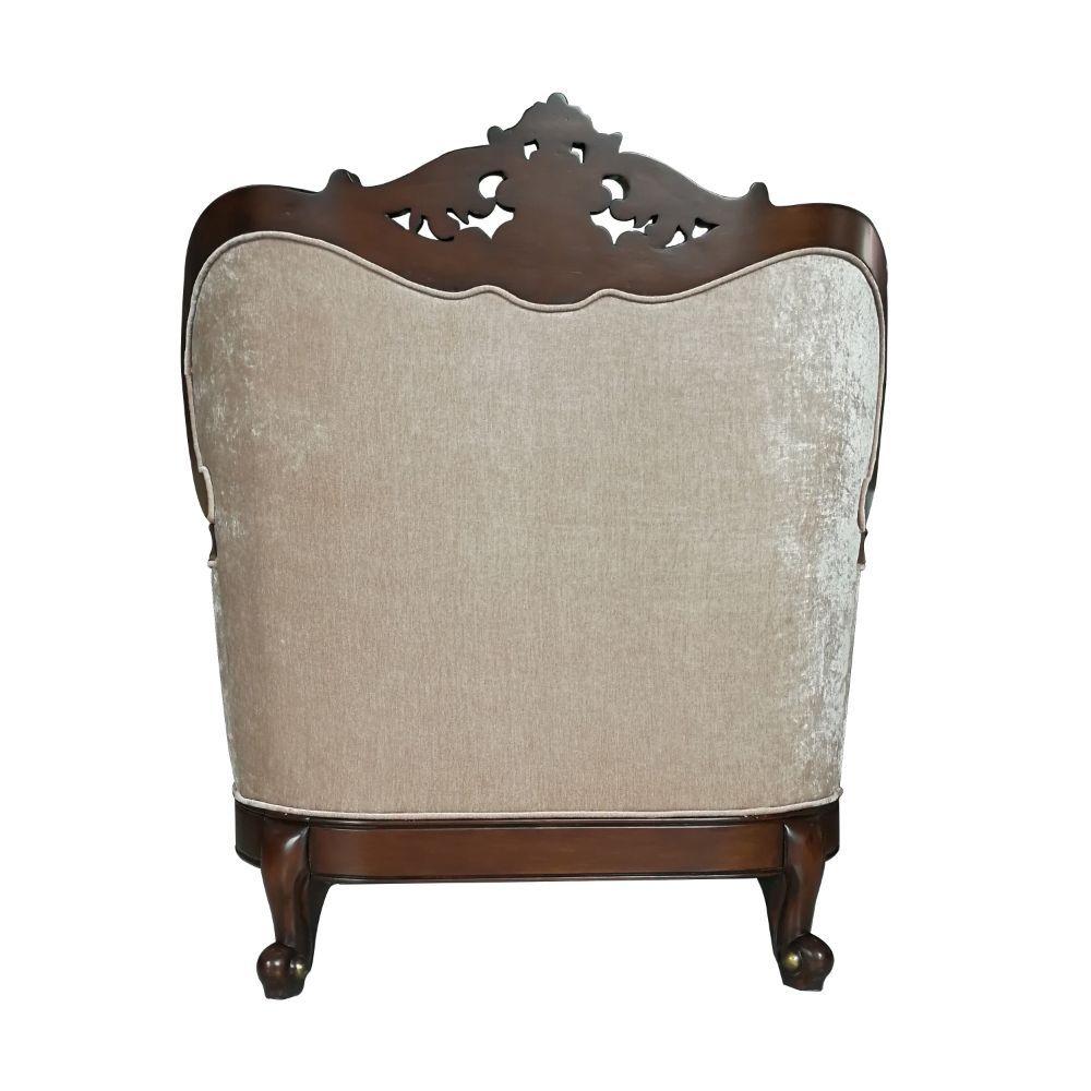 

    
Acme Furniture Devayne Chair Dark Walnut 50687
