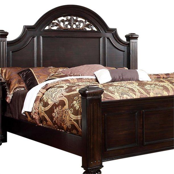 

                    
Furniture of America CM7129-Q Syracuse Panel Bed Dark Walnut  Purchase 
