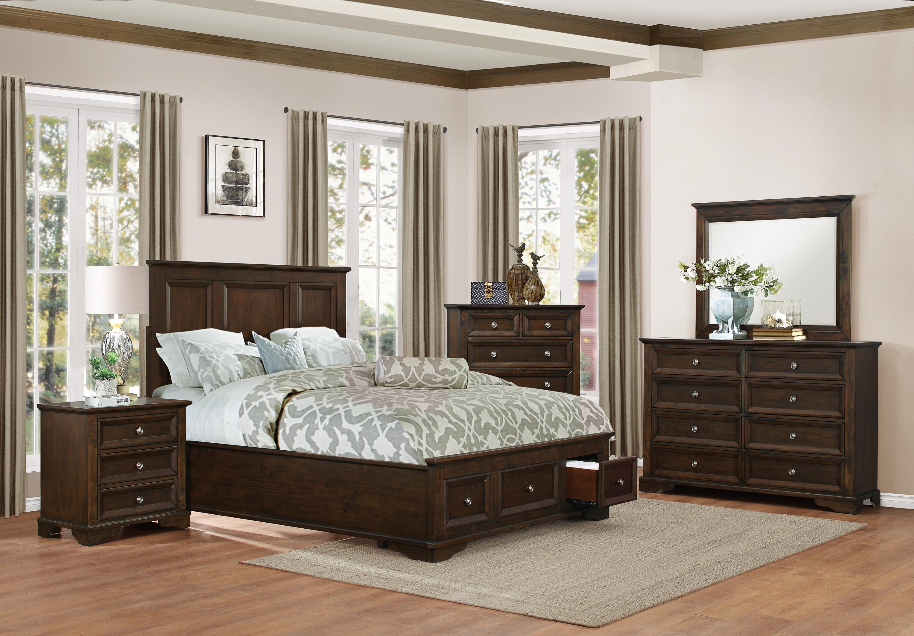 

                    
Buy Traditional Espresso Wood CAL Bed Homelegance 1844KDC-1CK* Eunice

