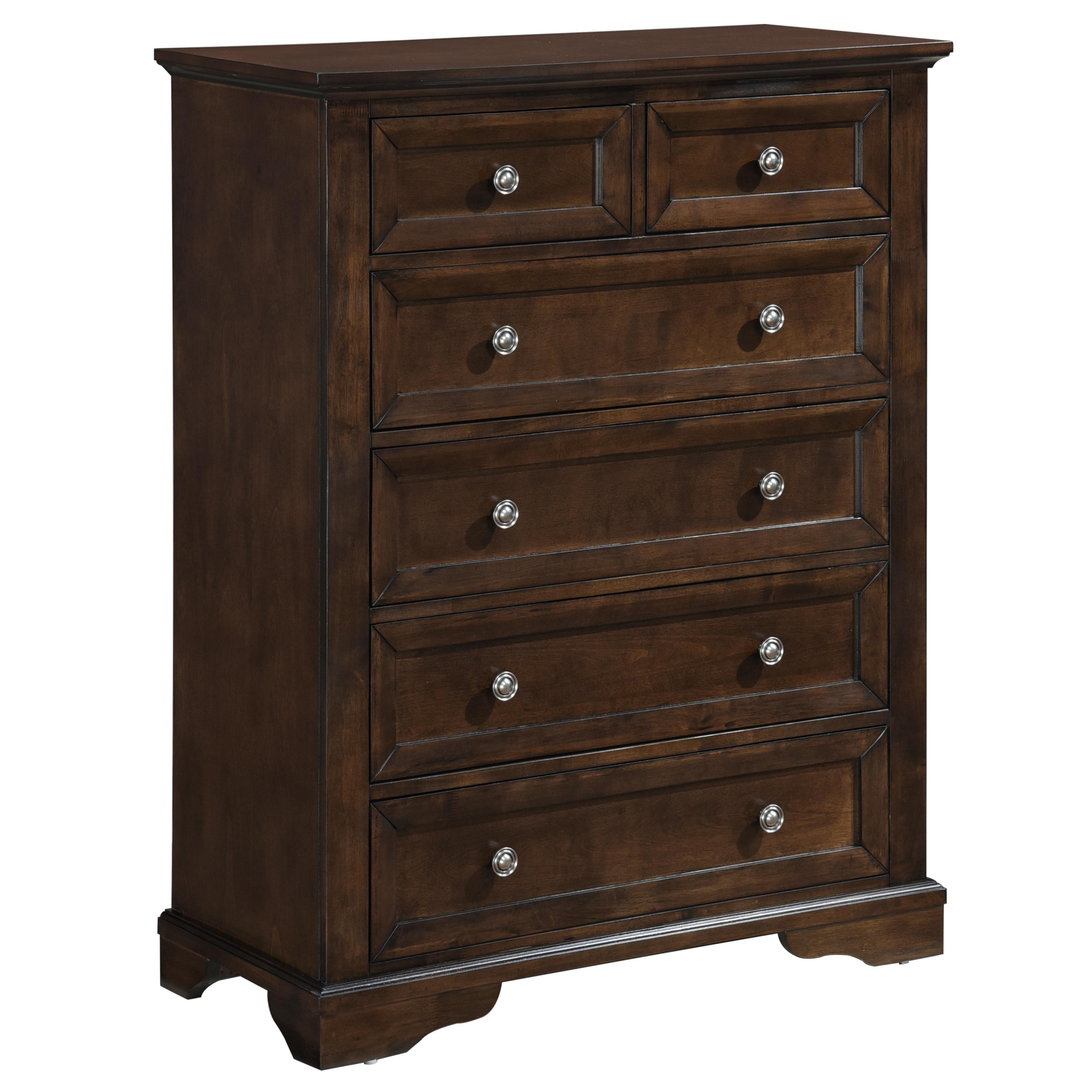 Traditional Chest 1844DC-9 Eunice 1844DC-9 in Espresso 