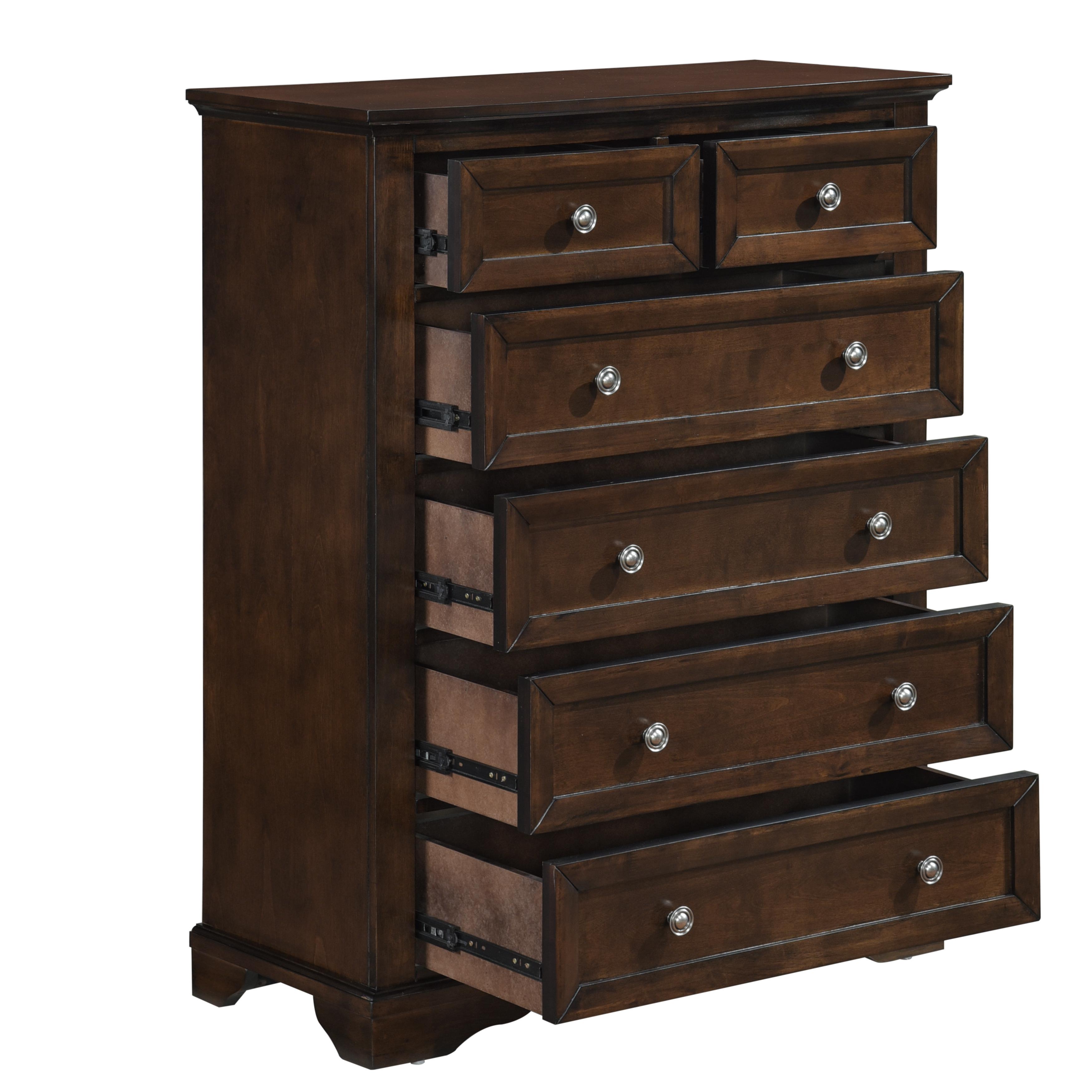

    
Traditional Espresso Wood Chest Homelegance 1844DC-9 Eunice
