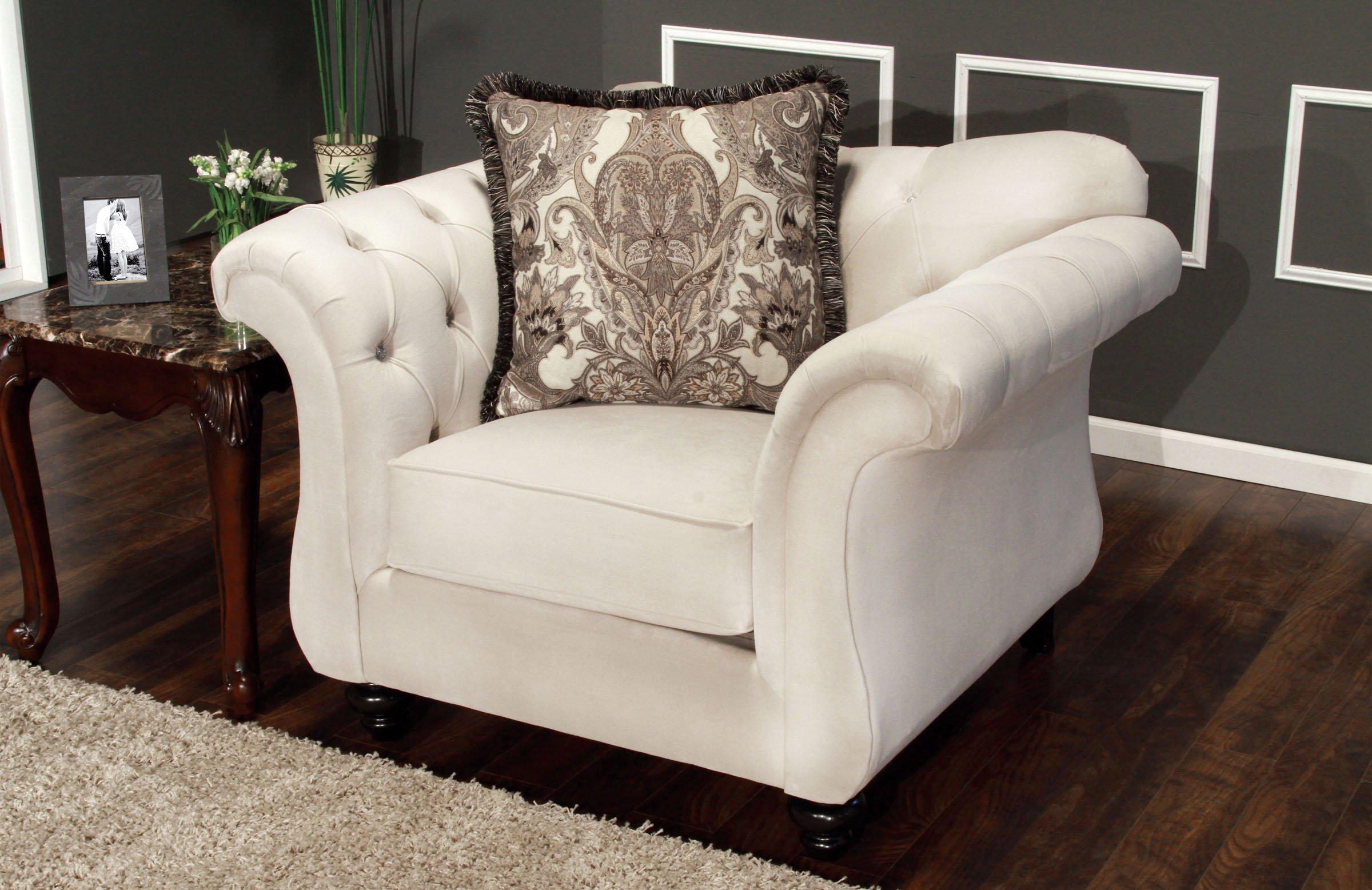 

    
Traditional Fabric Upholstery Chair in Beige Antoinette by Furniture of America
