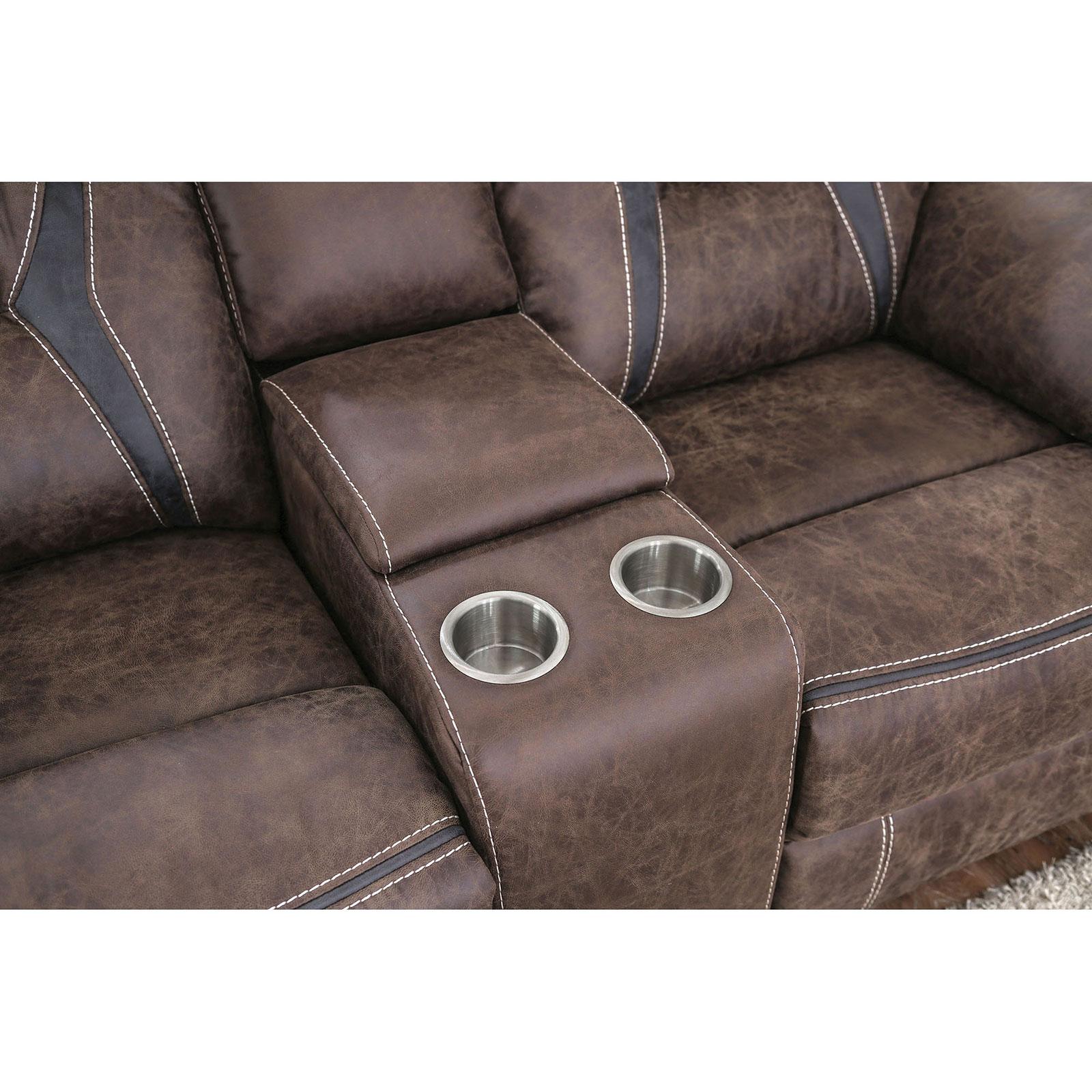 

    
Furniture of America FLINT CM6565-LV Loveseat Brown CM6565-LV
