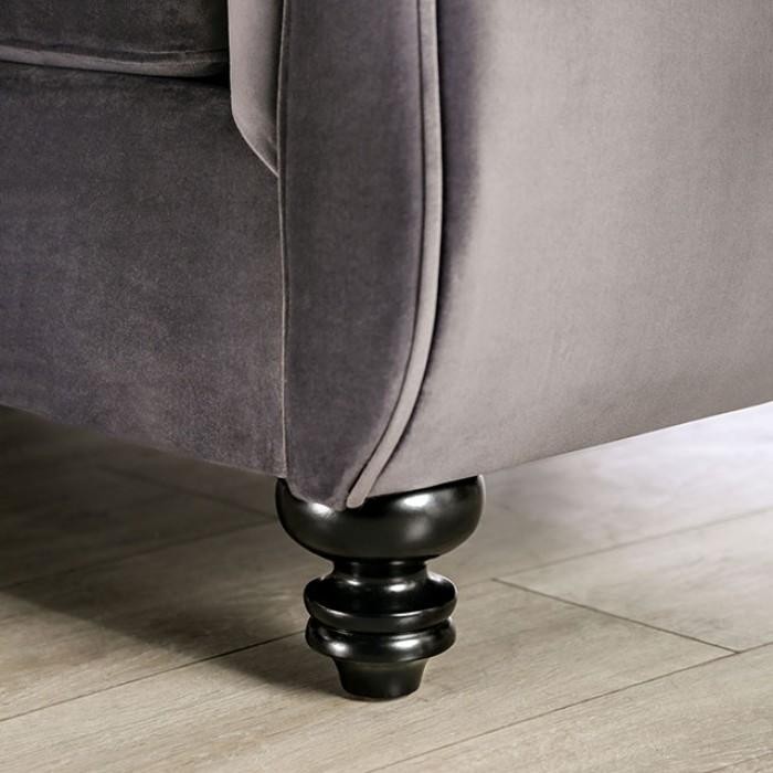

    
SM2229-LV Glam Gray Fabric Loveseat ANTOINETTE SM2229-LV Furniture of America Classic
