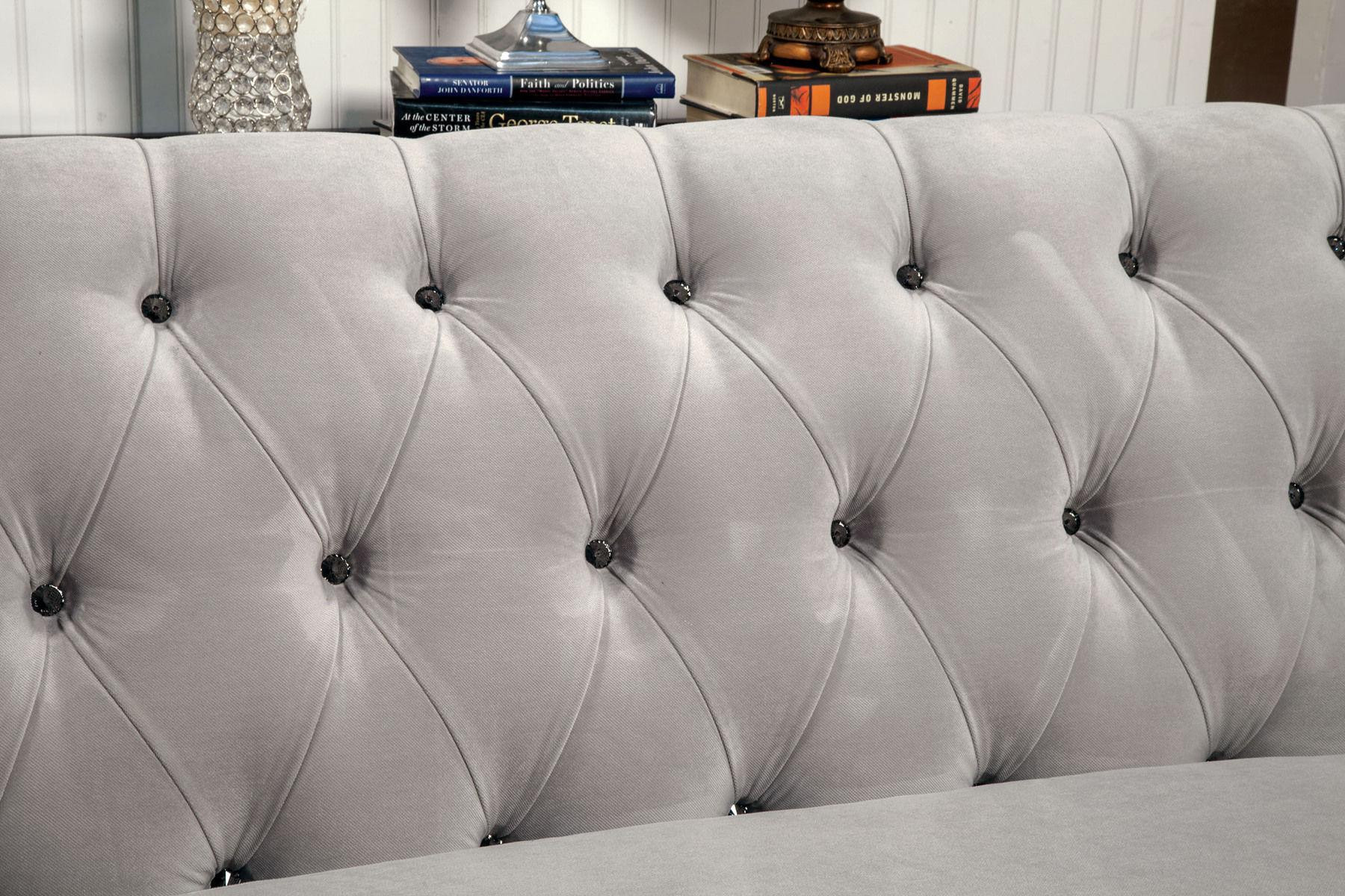 

                    
Furniture of America ROTTERDAM SM2261-PK Sectional Sofa Warm Gray Fabric Purchase 
