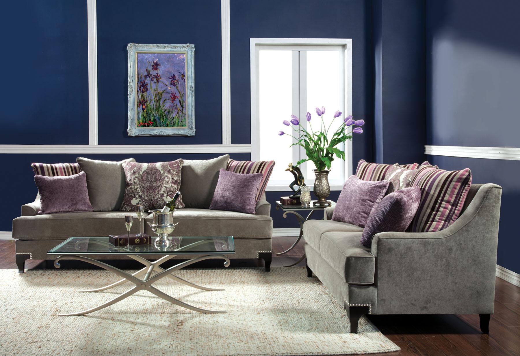 

        
Furniture of America Viscontti Sofa Gray Fabric 00847289073802
