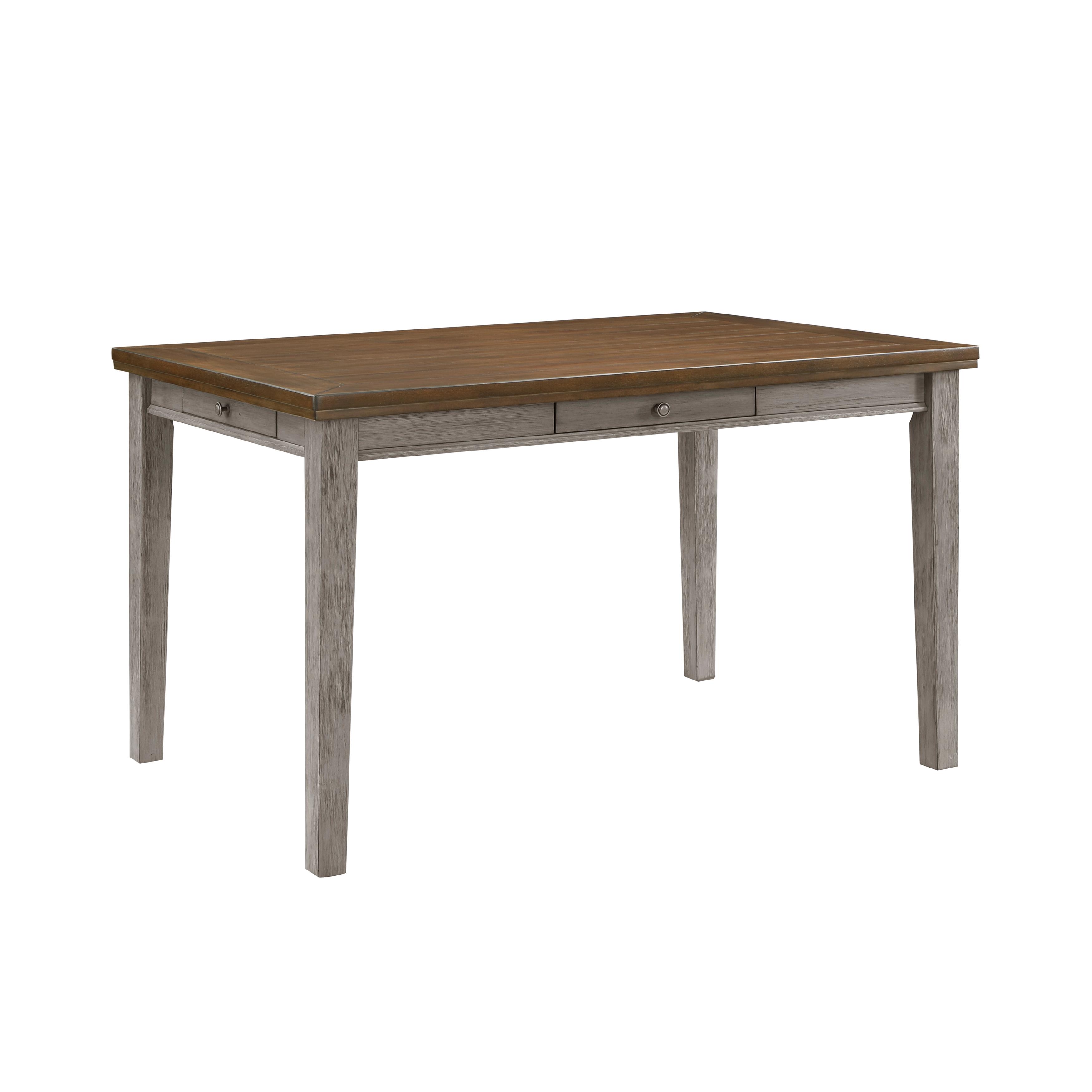 Modern, Traditional Counter Height Table Tigard Counter Height Table 5761GY-36-T 5761GY-36-T in Cherry, Gray 